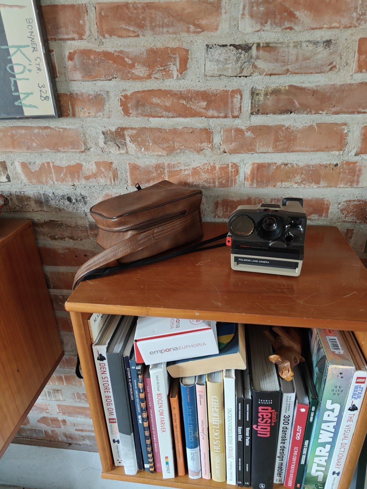 Polaroid Land Camera med case