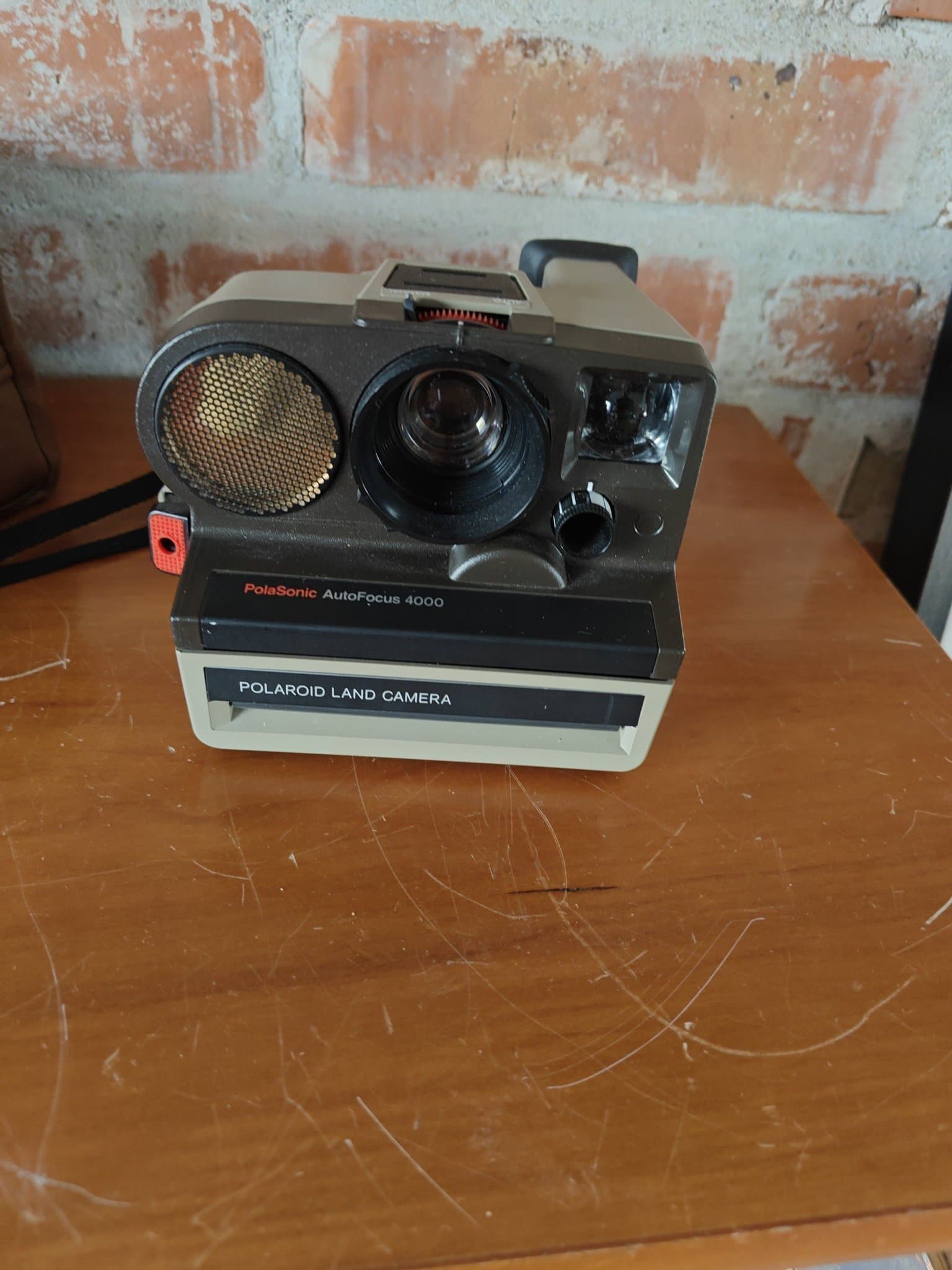 Polaroid Land Camera med case