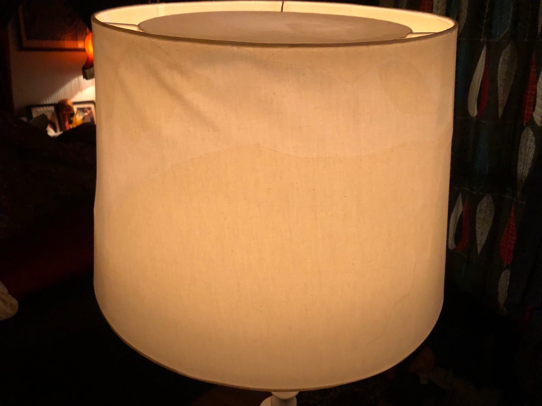 IKEA PS SVARVA 2009 vit golvlampa