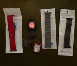 Apple Watch Series 5 med tillbehör