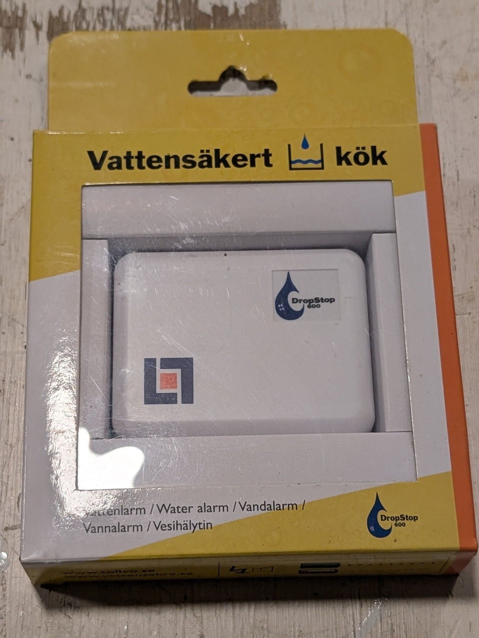 DropStop 600 vattenlarm.