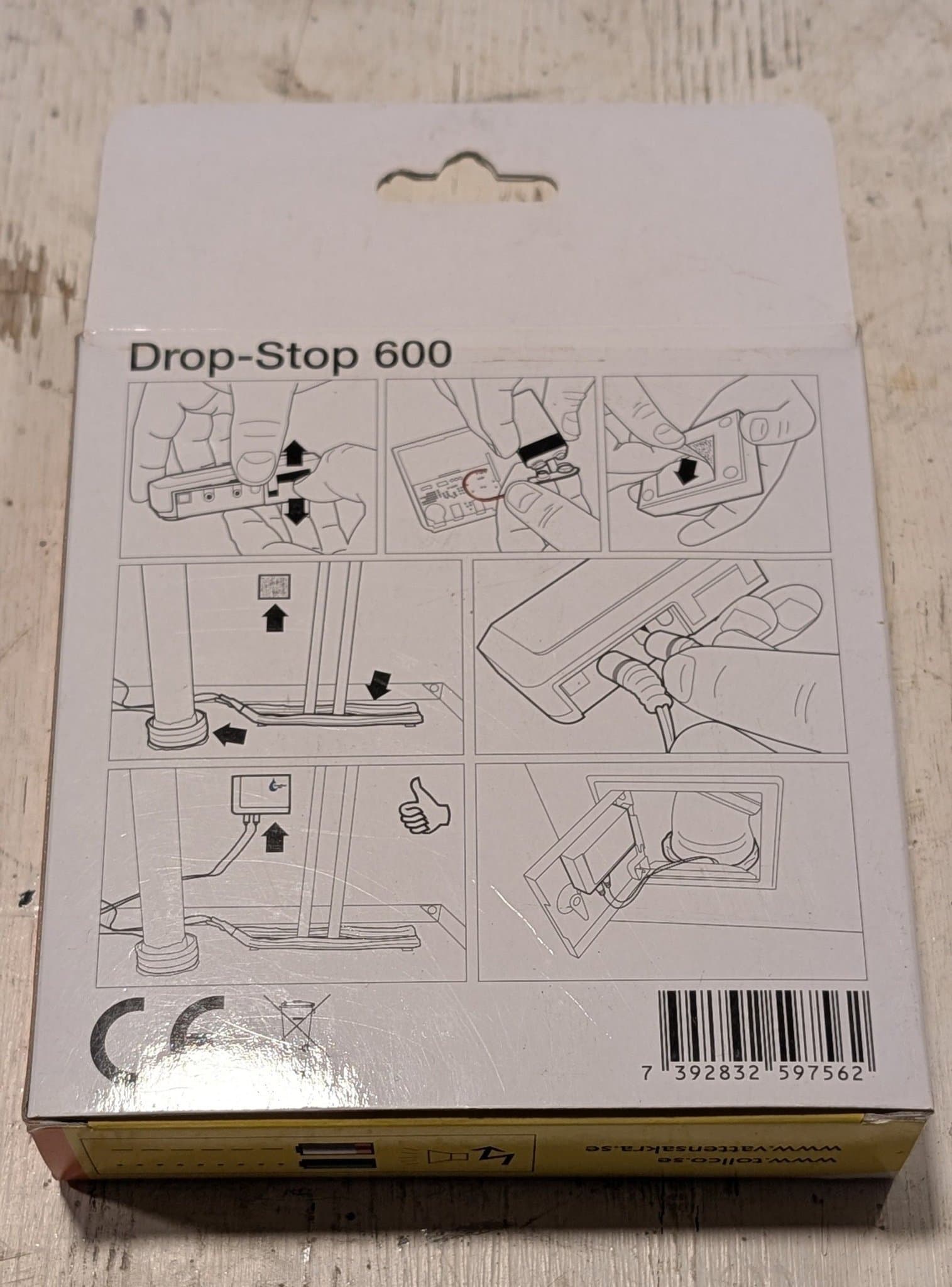 DropStop 600 vattenlarm.