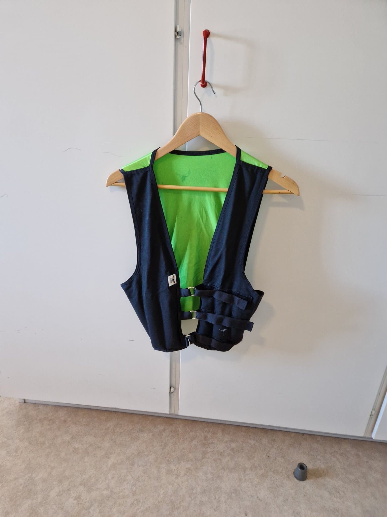 Vikt väst för fallskärmshoppning.