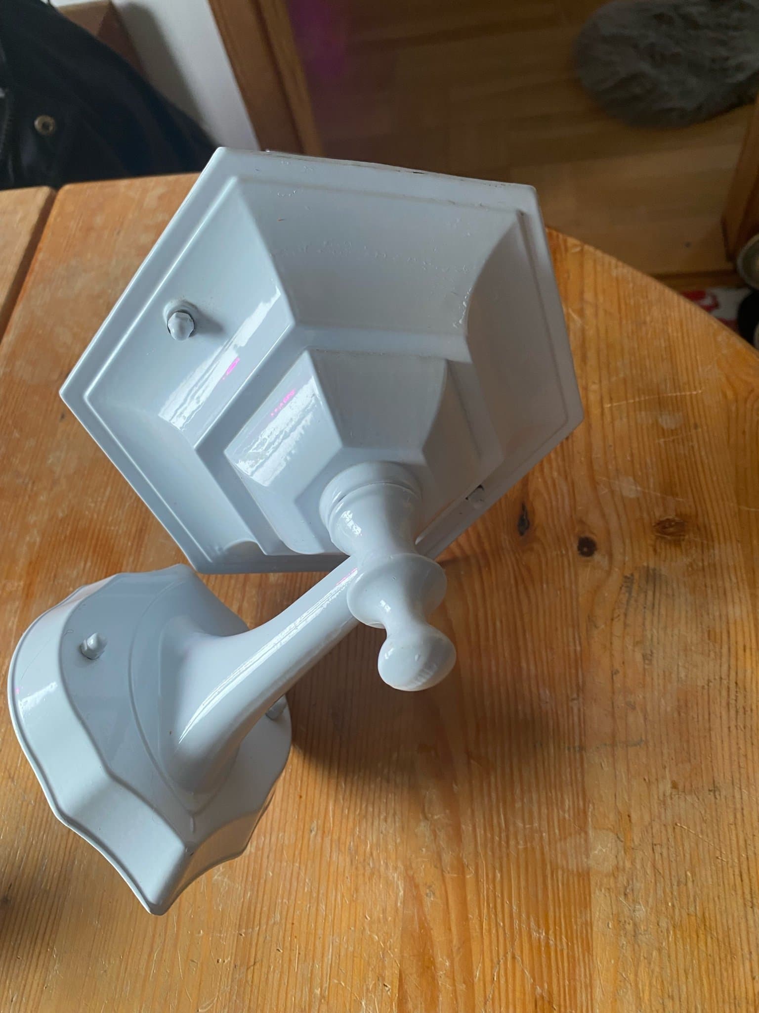 Utomhuslampa vägglampa utomhus vit aldrig använd