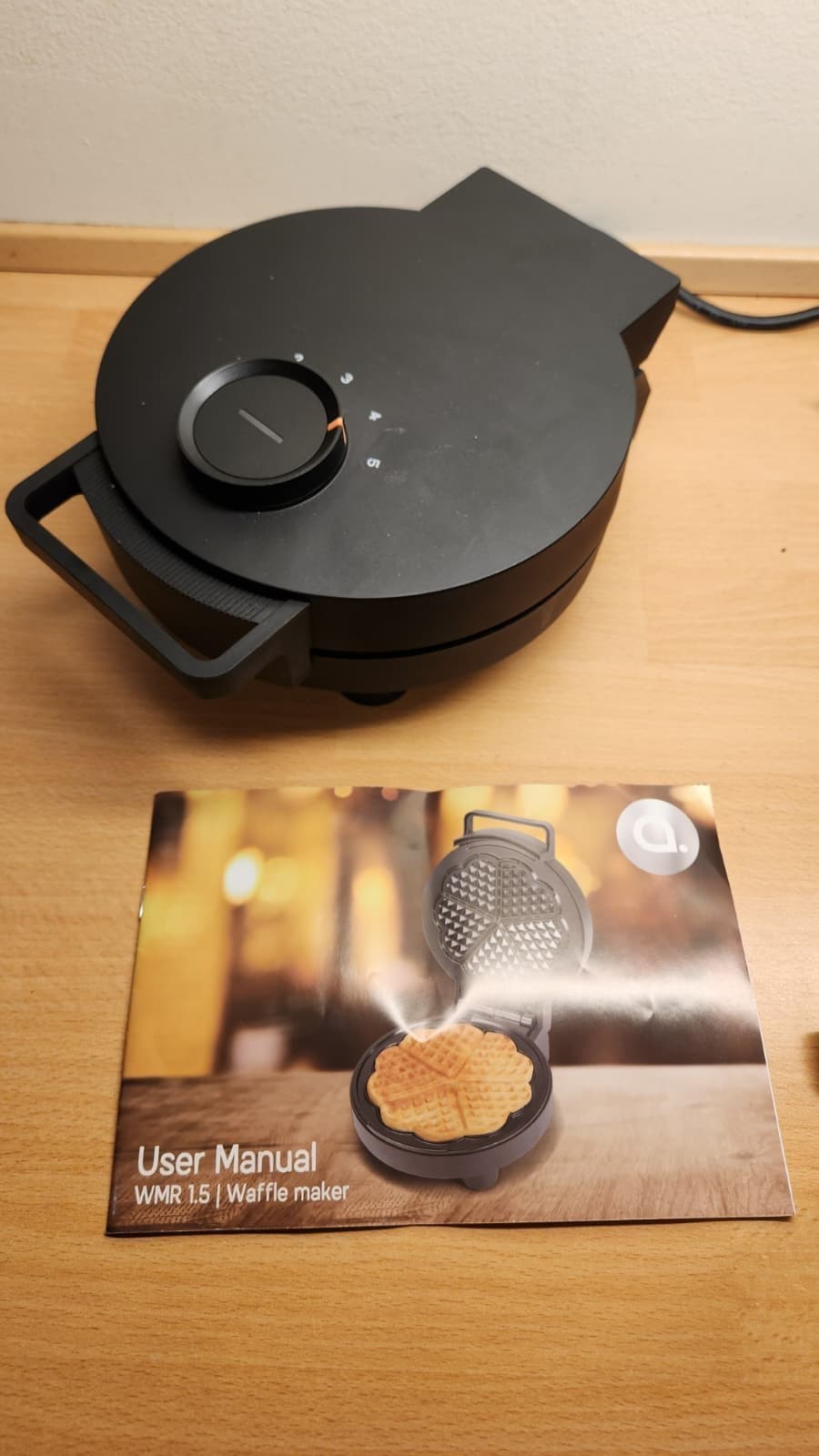 Andersson WMR 1.5 – Våffeljärn för hjärtformade våfflor