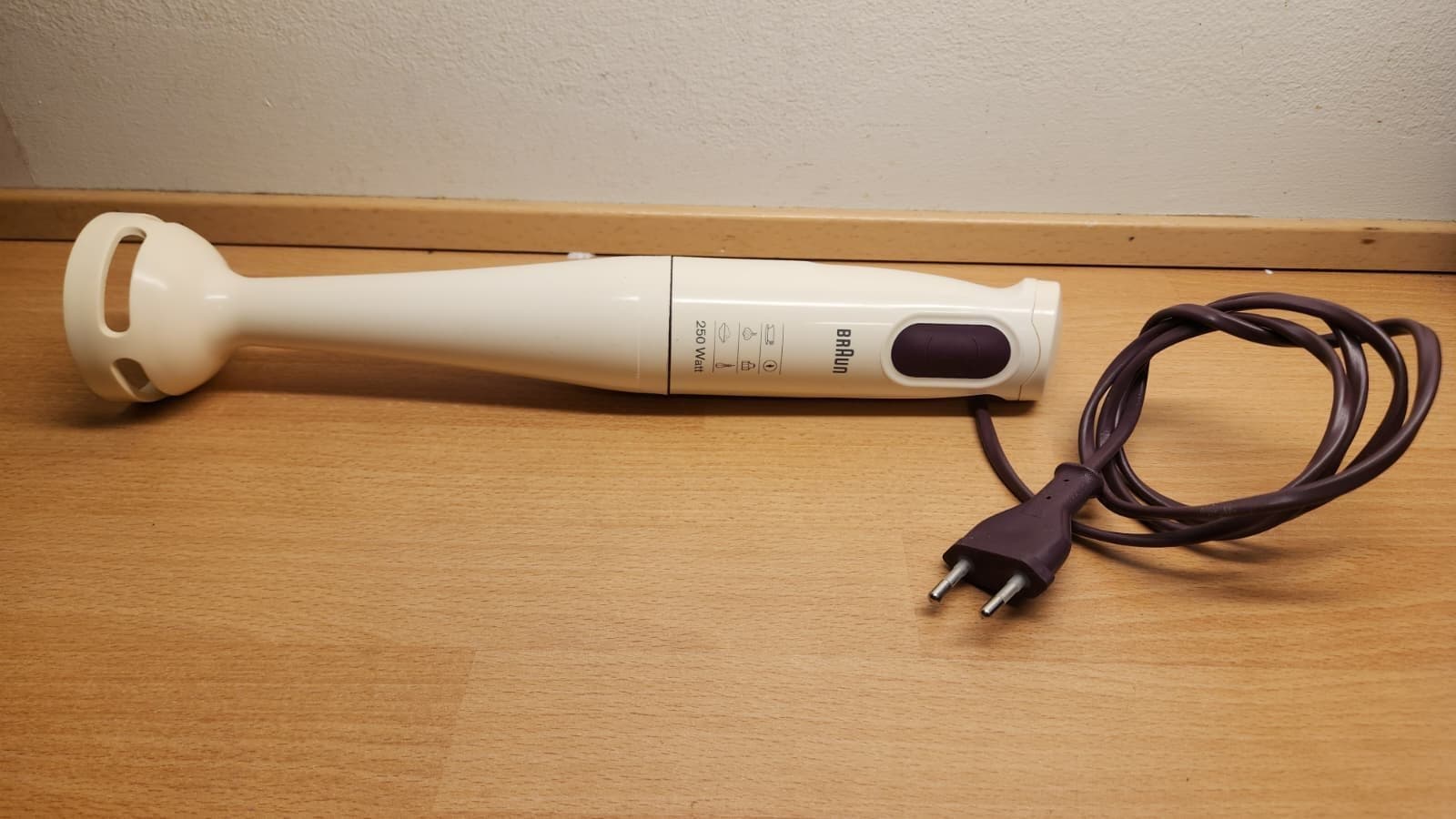 Braun stavmixer (Type 4185), 250W – Vit/Lila