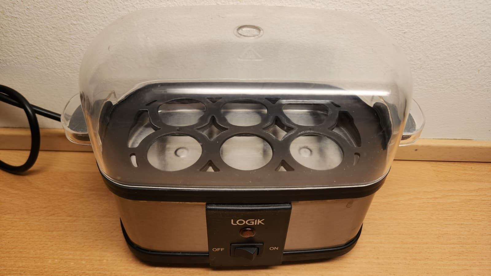 Logik Äggkokare L06EGG17E – Kapacitet för 6 ägg