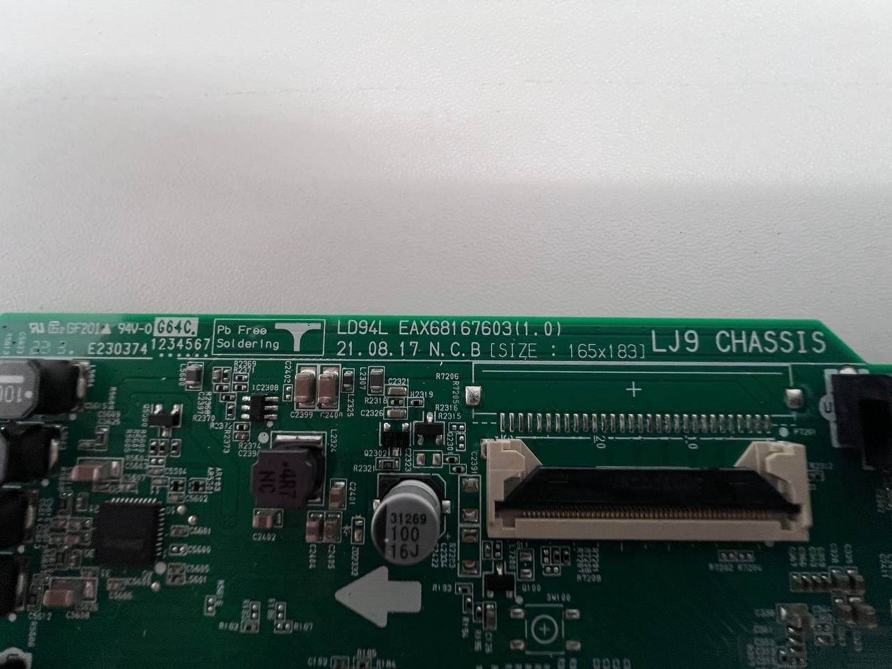 LG 32LM6380PLC Smart TV Main Board / Motherboard – EAX68167603