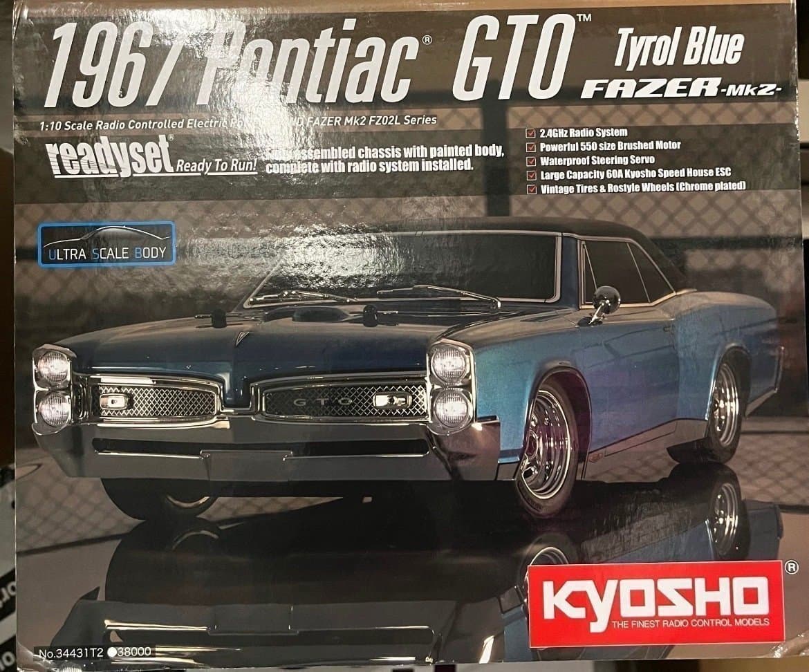 Kyosho 1967 Pontiac GTO - radiostyrd bil