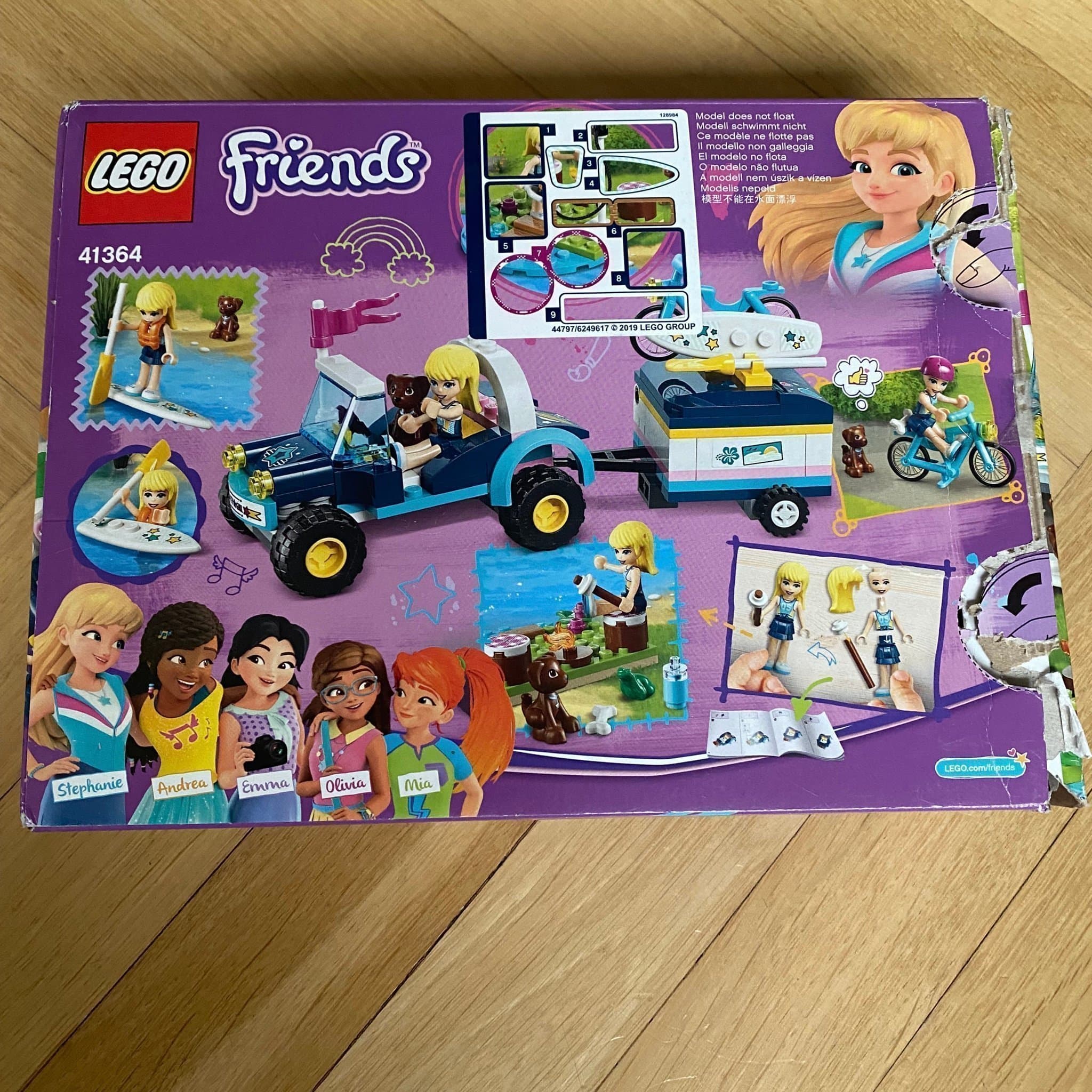 Nyskick! LEGO Friends 41364, Stephanies jeep med släp