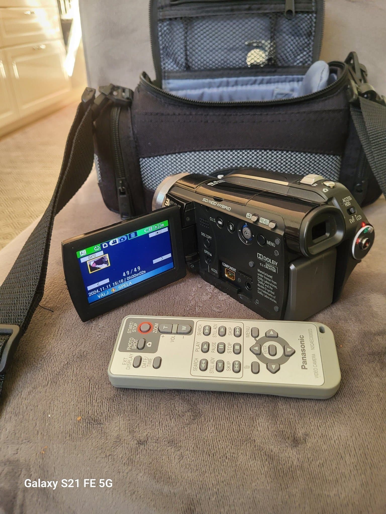 Panasonic HDC-HS100 Videokamera