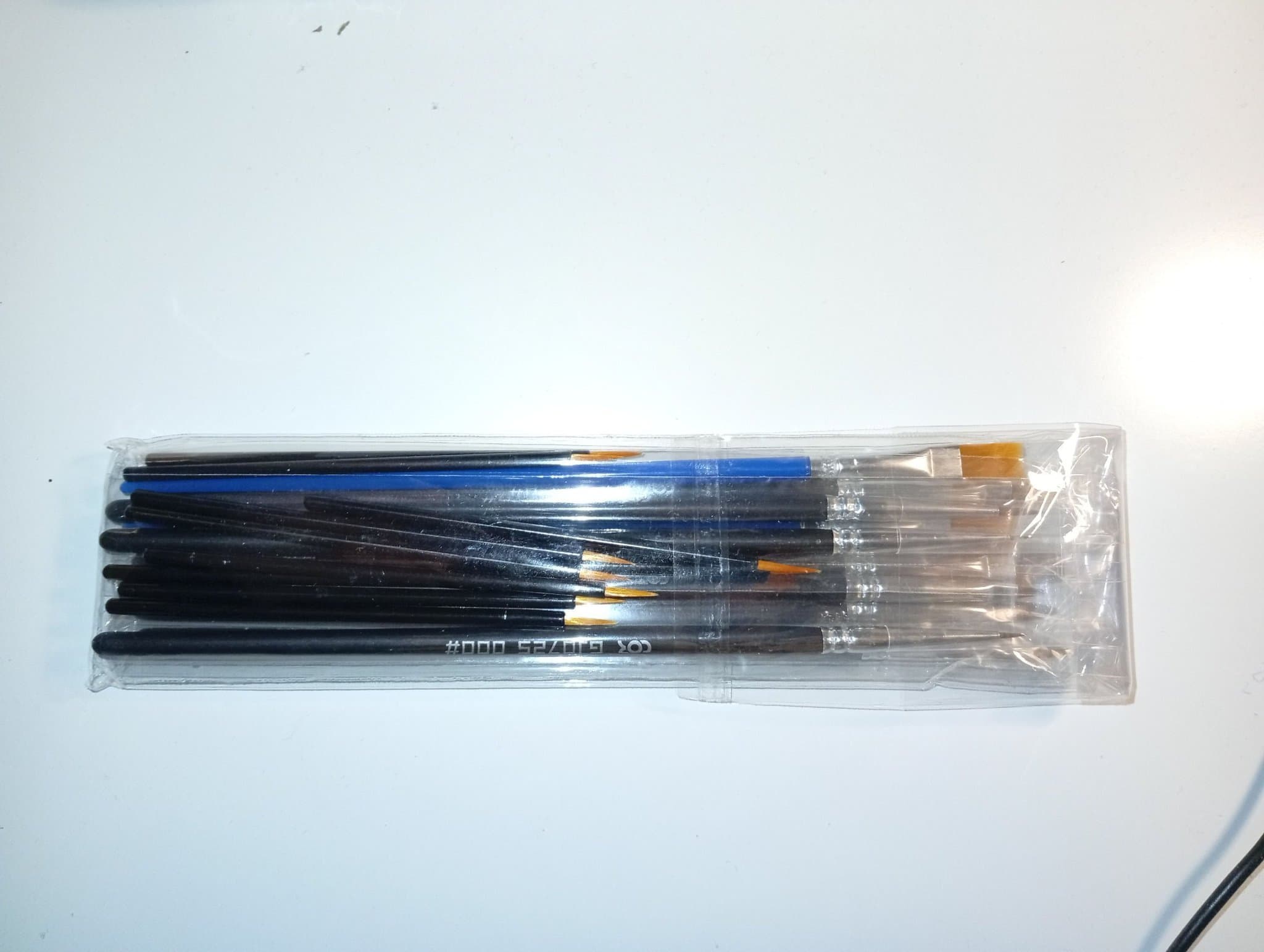 Penslar för t.ex figurmålning. Warhammer