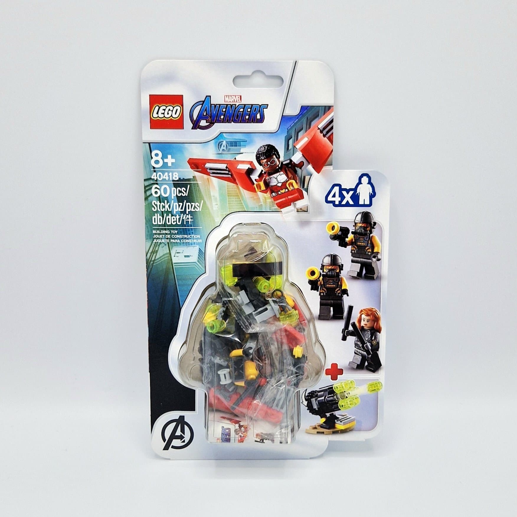 LEGO 40418 - Super Heroes - Marvel - Falcon & Black Widow blister pack - Oöppnad