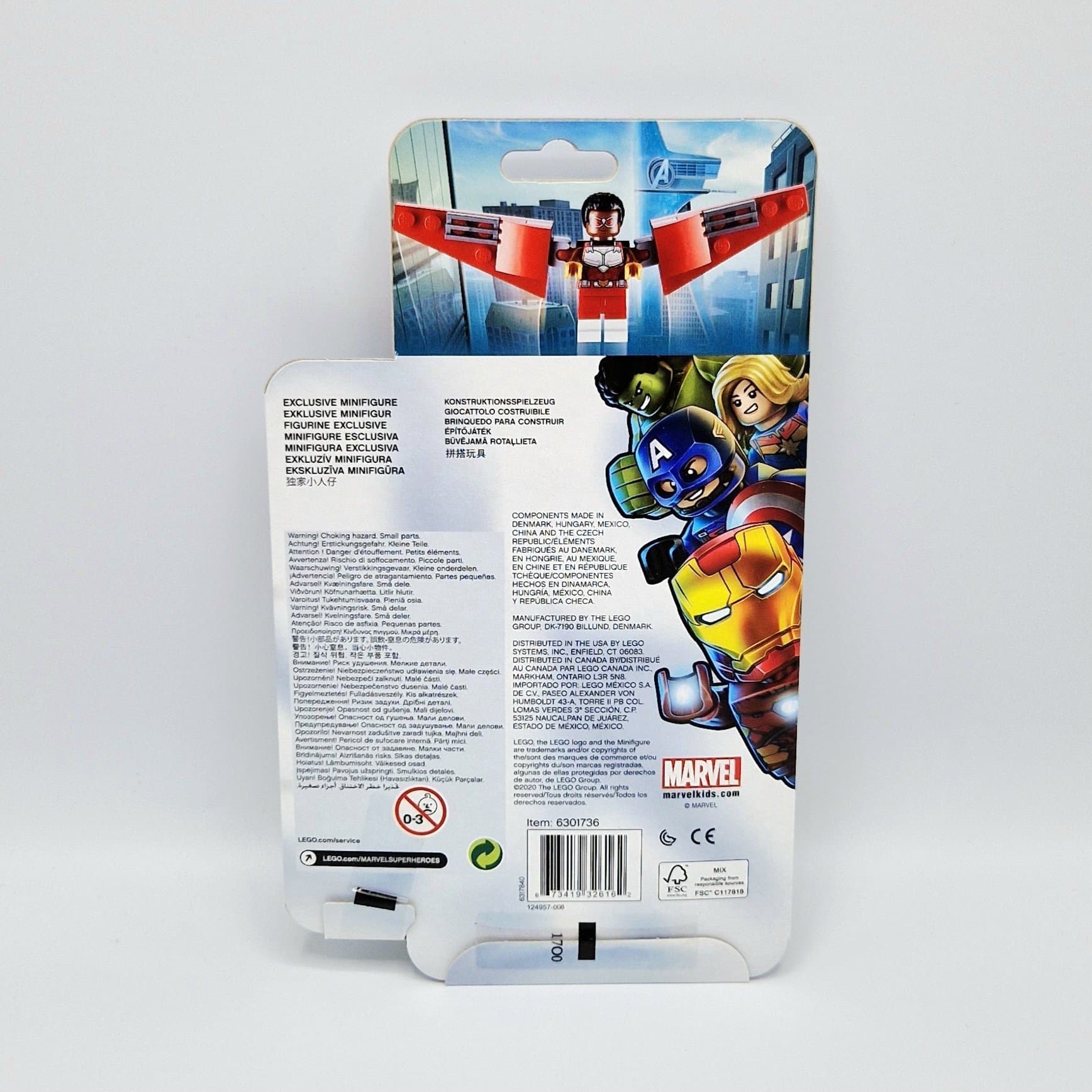 LEGO 40418 - Super Heroes - Marvel - Falcon & Black Widow blister pack - Oöppnad