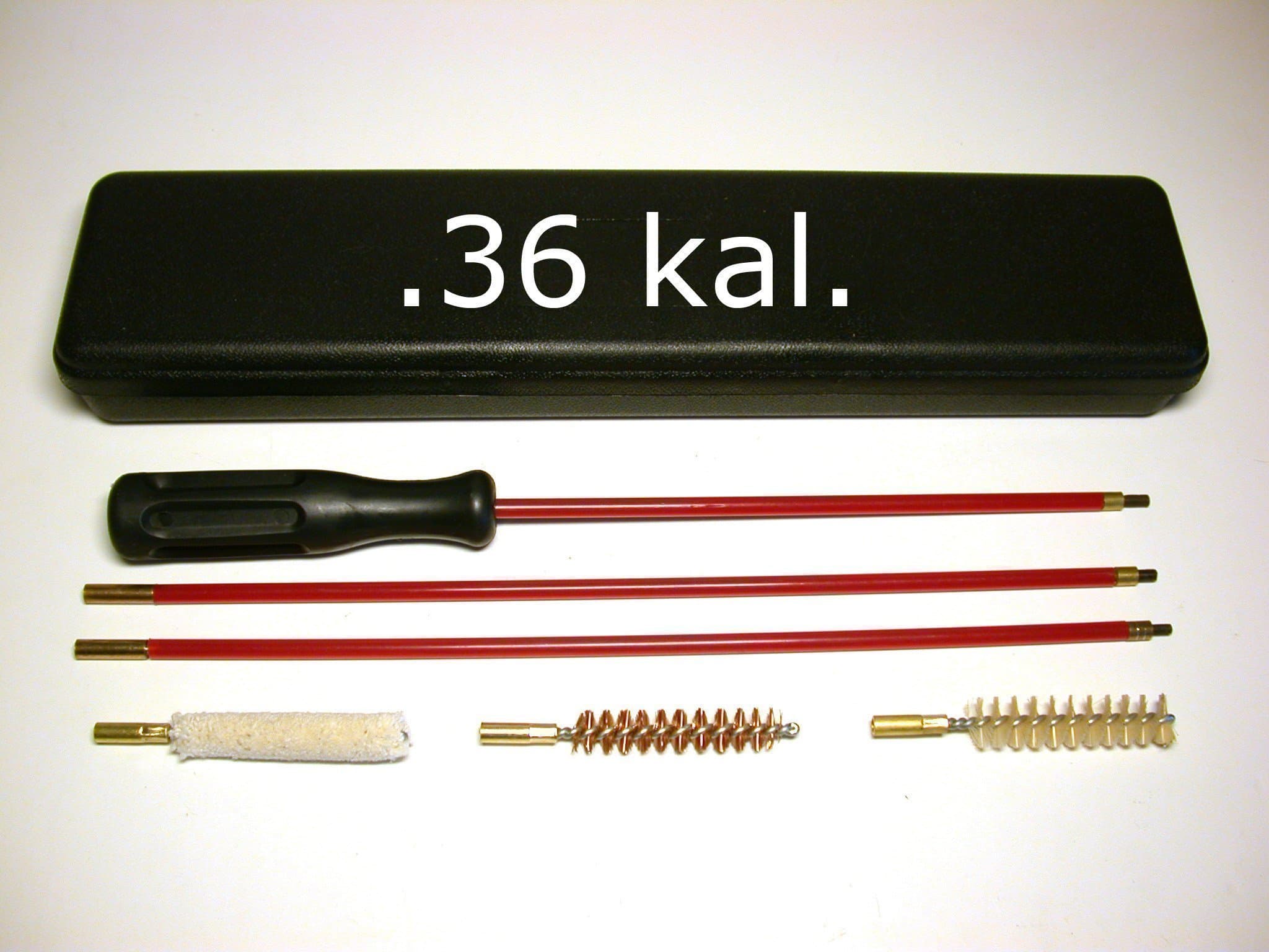 VAPENVÅRD: kitt för rengöring av gevär osv i kal .36 / 9mm - UTFÖRSÄLJNING REA