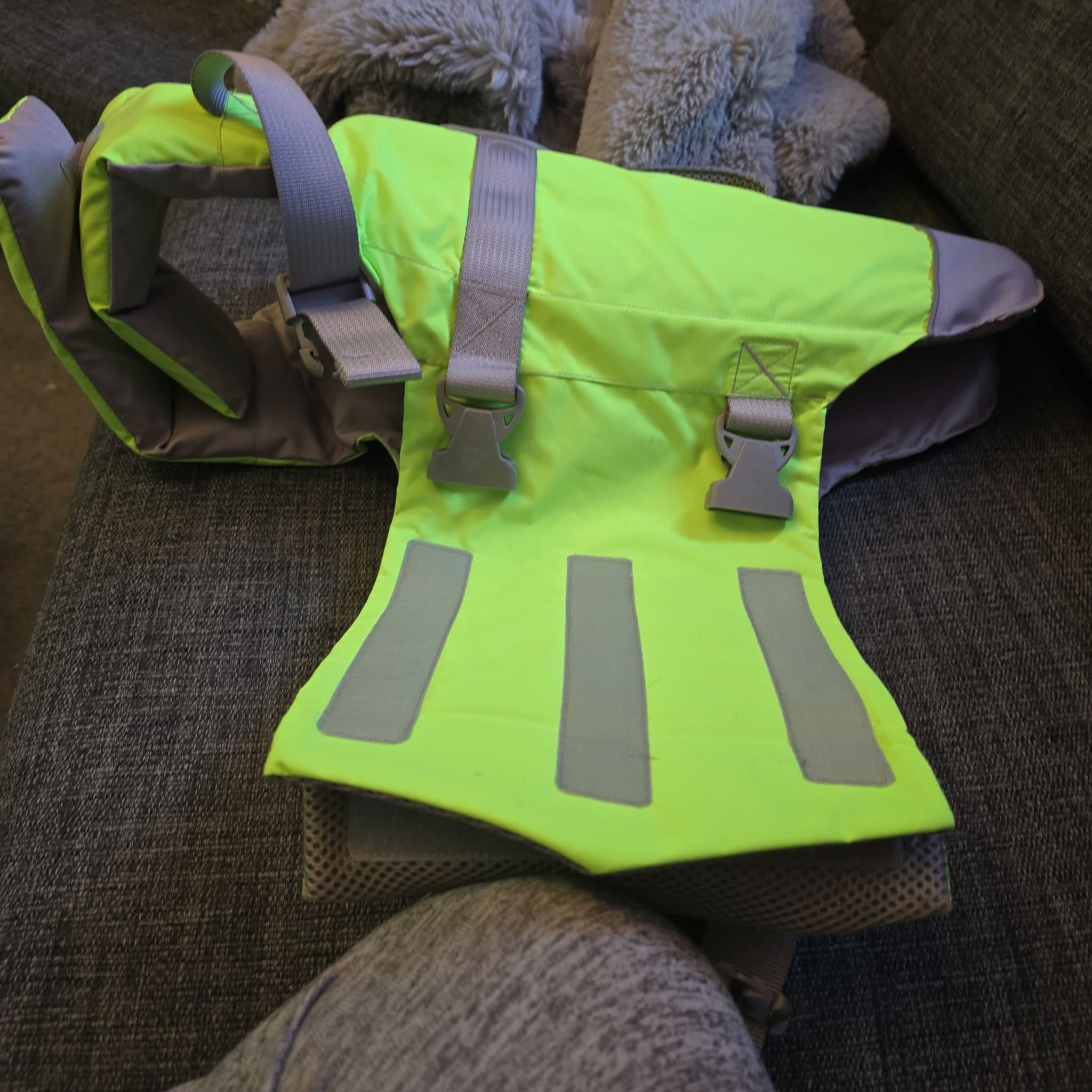 Houndtex grön flytväst för hund, storlek 20-40 KG