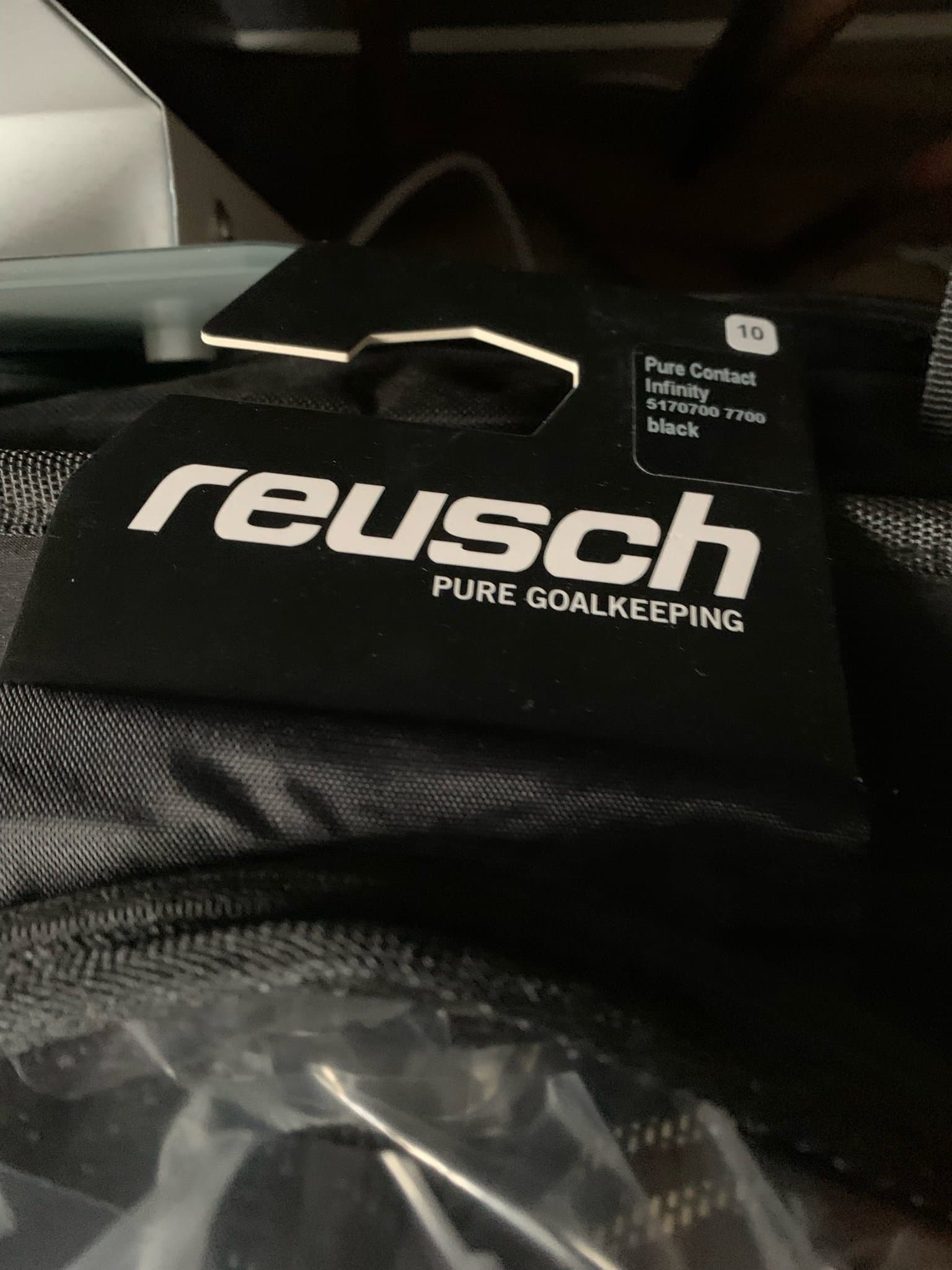 Ny Reusch Pure Contact Inifinity Målvaktshandskarna 10