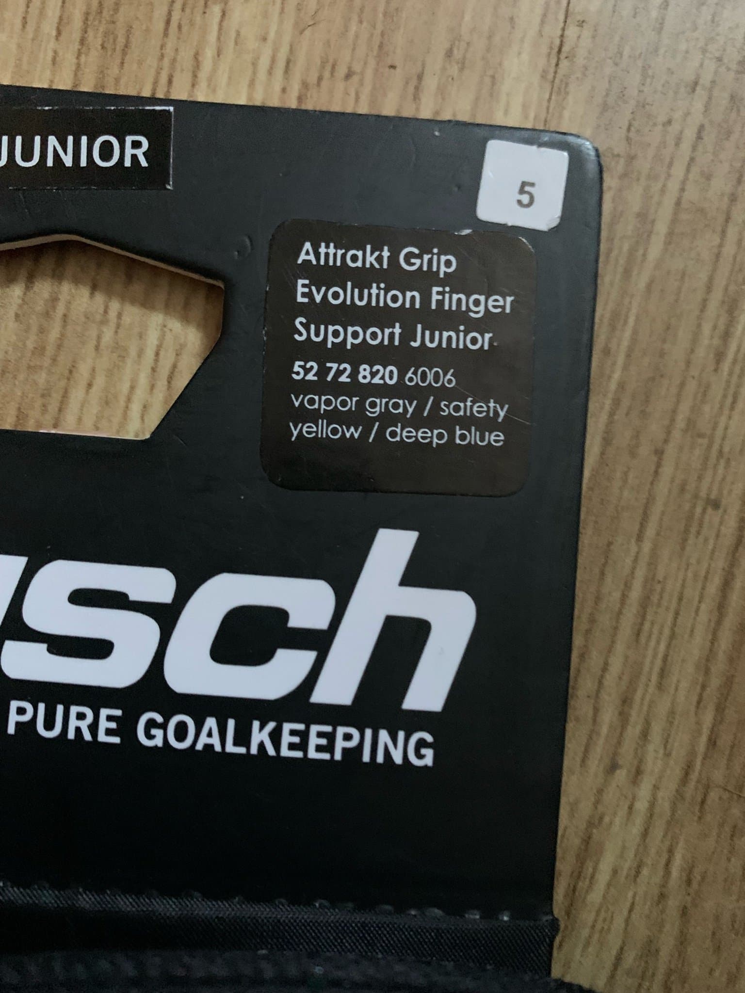 Nya Reusch Attrakt Grip Evolution Junior Målvaktshandskar Storlek 5