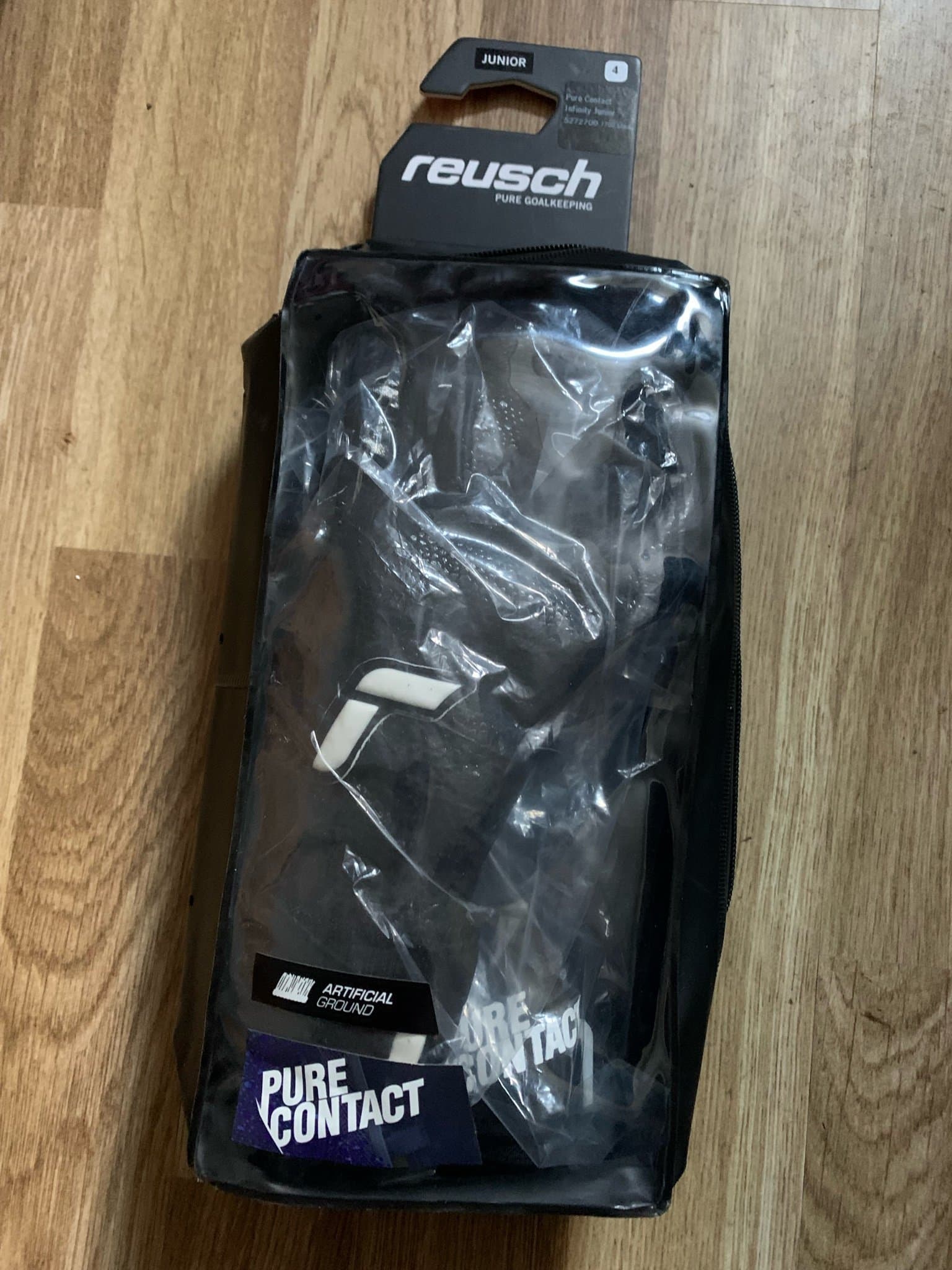 Nya Reusch Pure Contact Infinity Junior Målvaktshandske Storlek 4