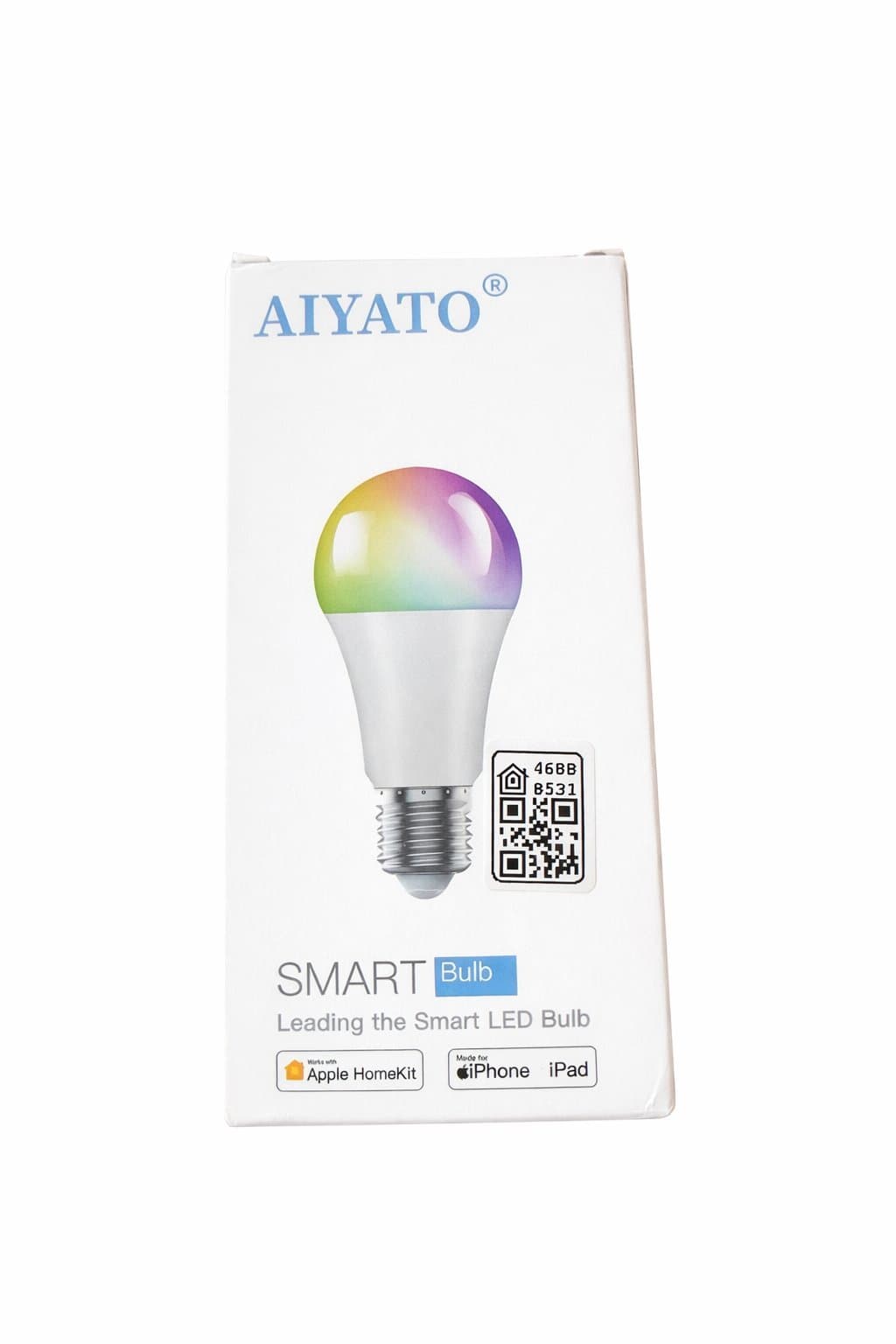Smart LED-lampa E27 Röststyrning-RGB – Alexa, Google & Apple (NY)