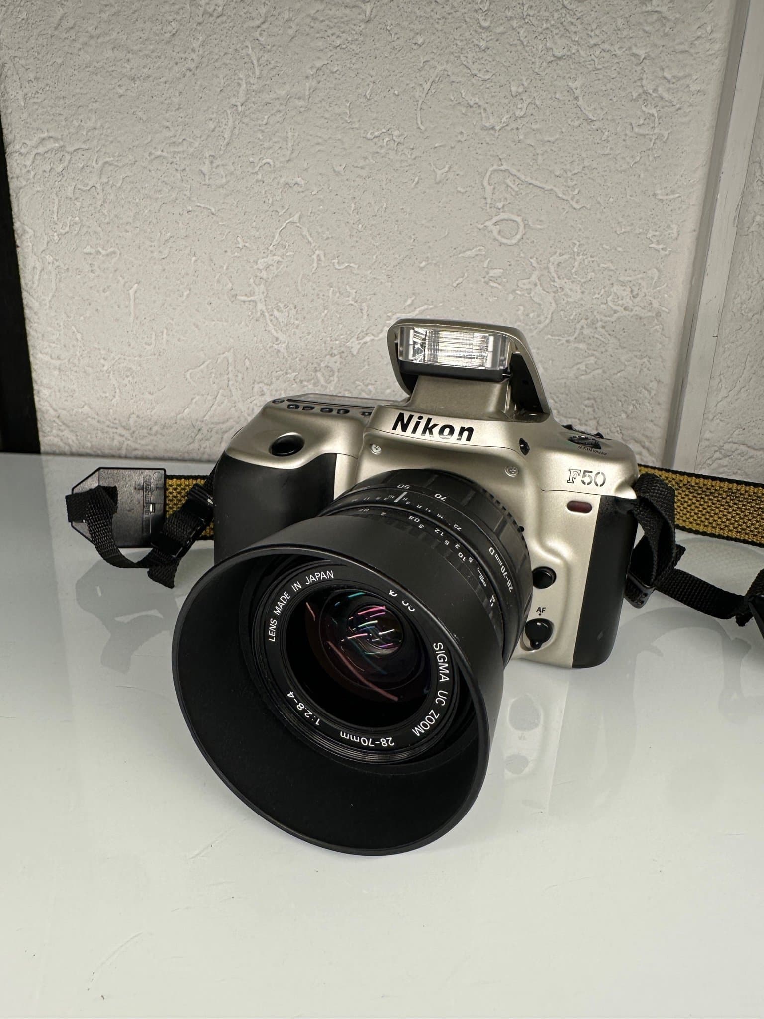 Nikon F50 spegelreflexkamera 28-70mm 1:2.8-4