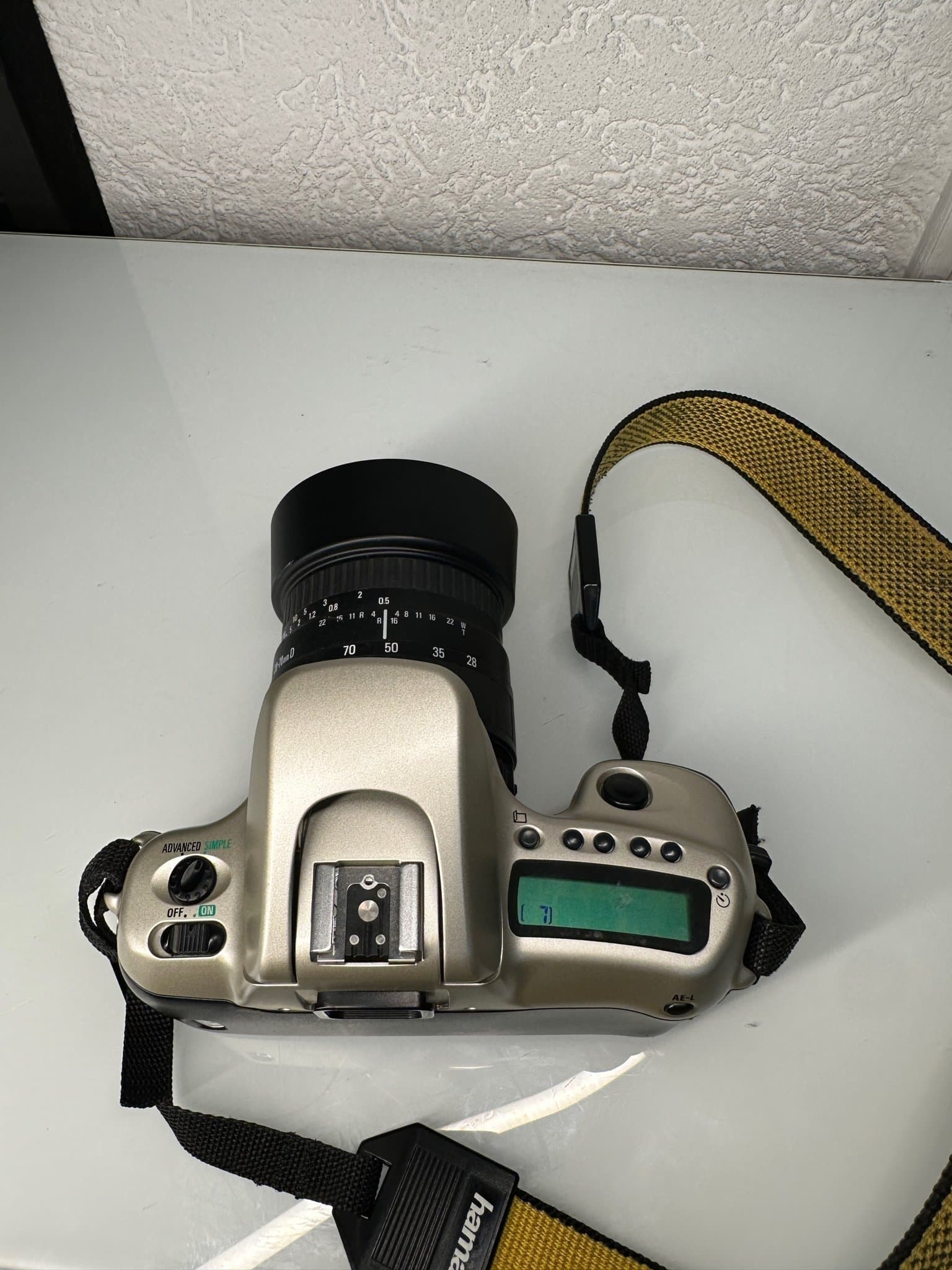 Nikon F50 spegelreflexkamera 28-70mm 1:2.8-4