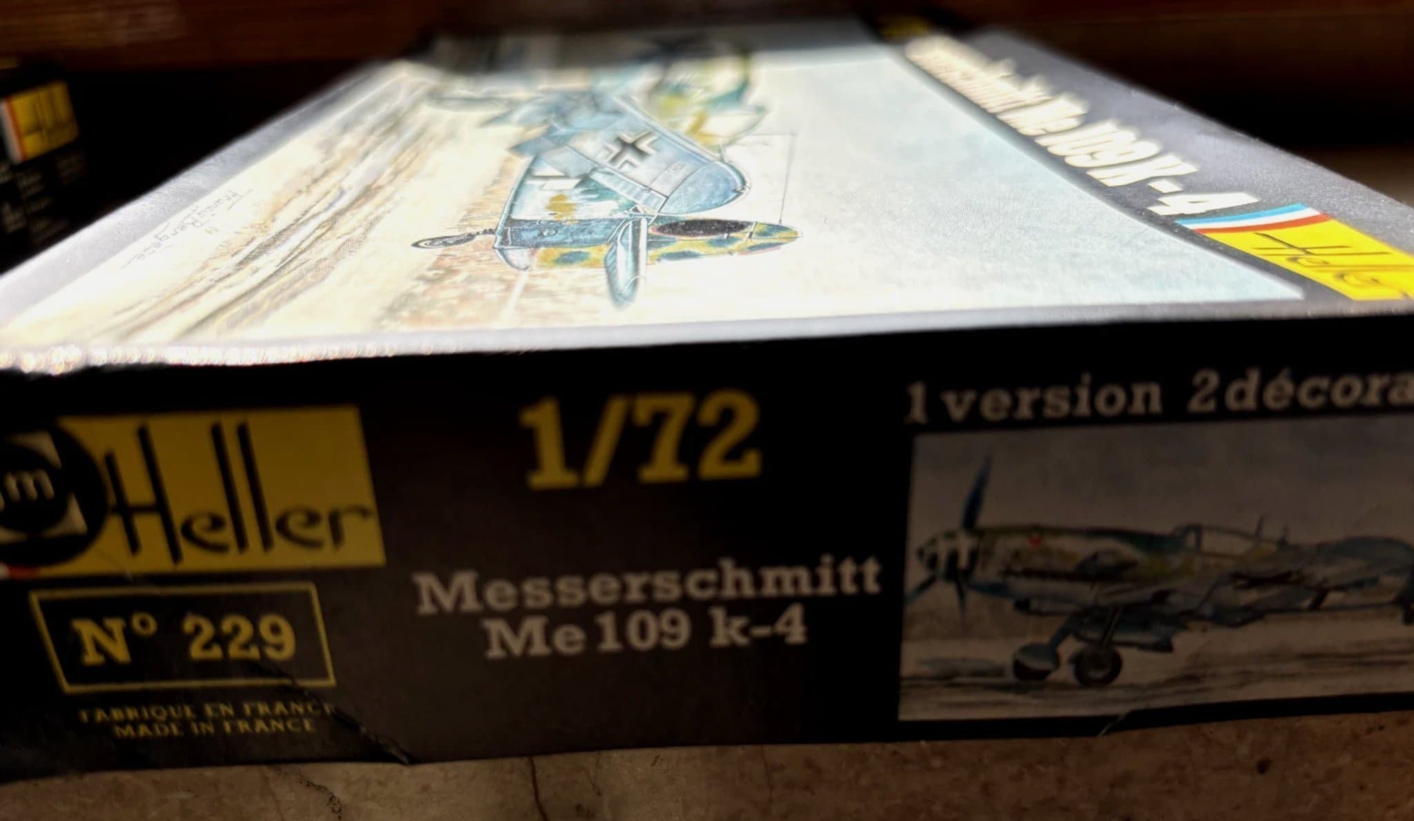 1/72 Messerschmitt Me 109 K-4 Heller Model Kit
