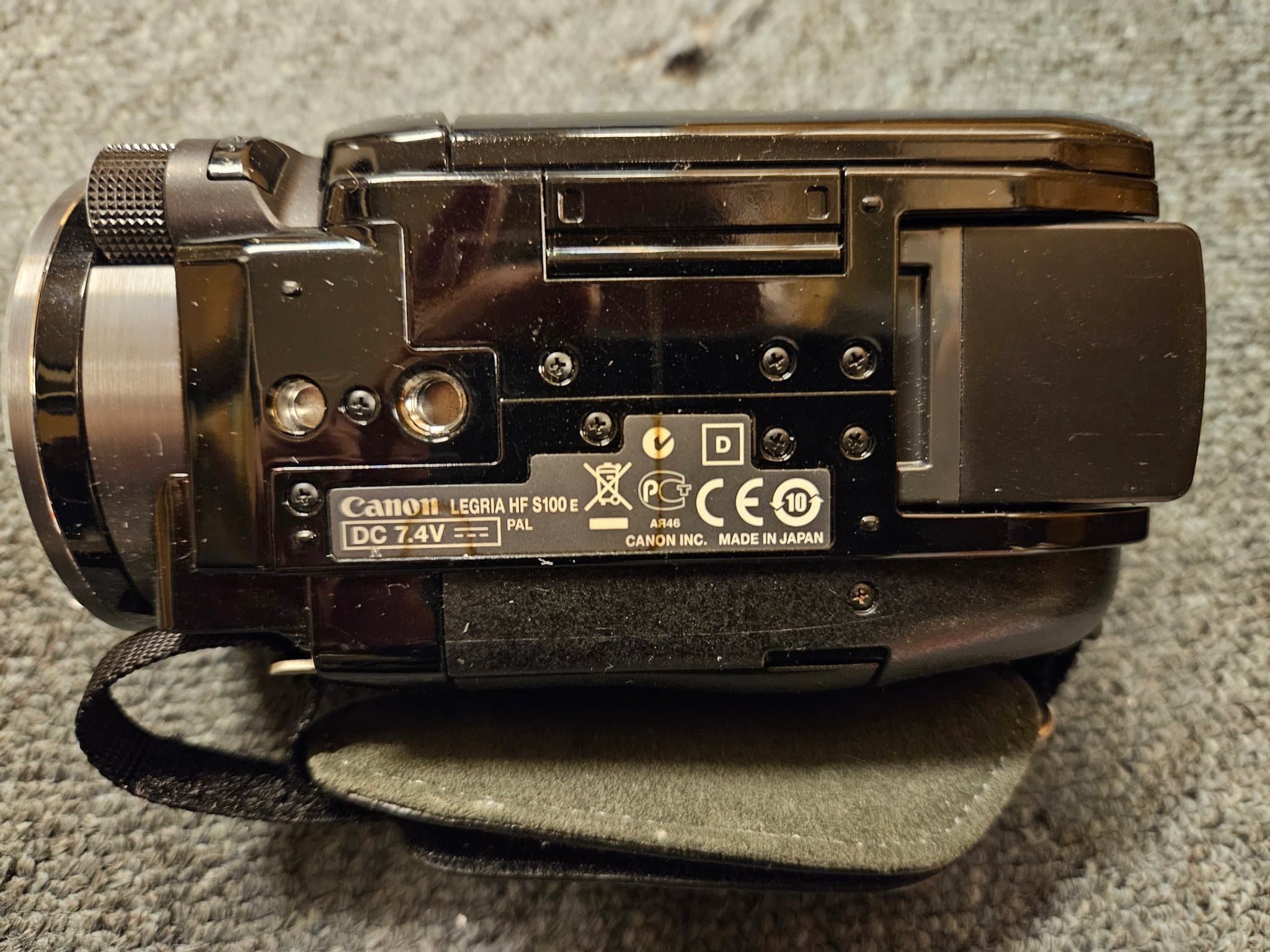 Canon Legria HF S100E HD camrecorder - komplett