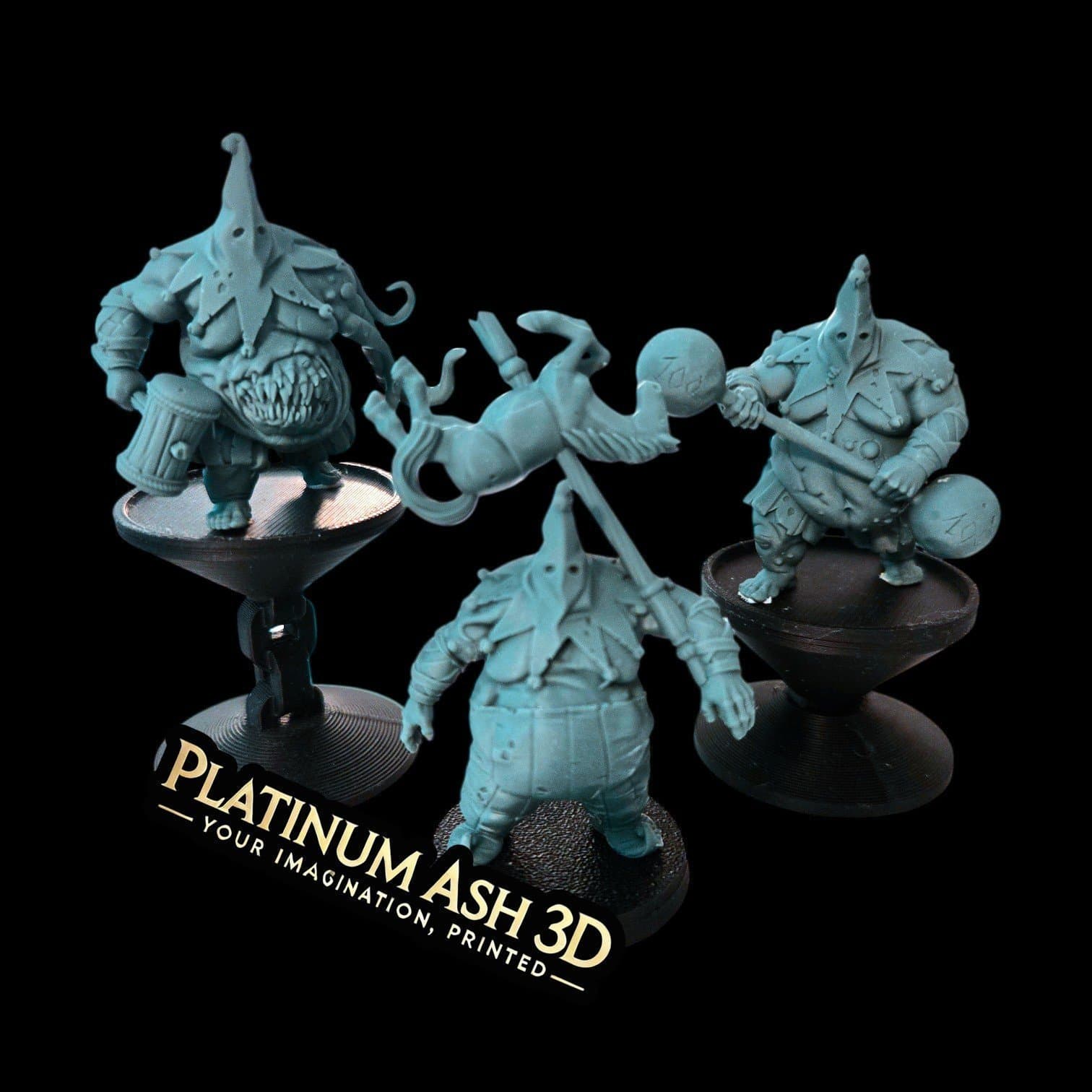 Circus Ogres – RPG – D&D – Clown – Horror – Fantasy – Enemies - NPC - Pathfinder