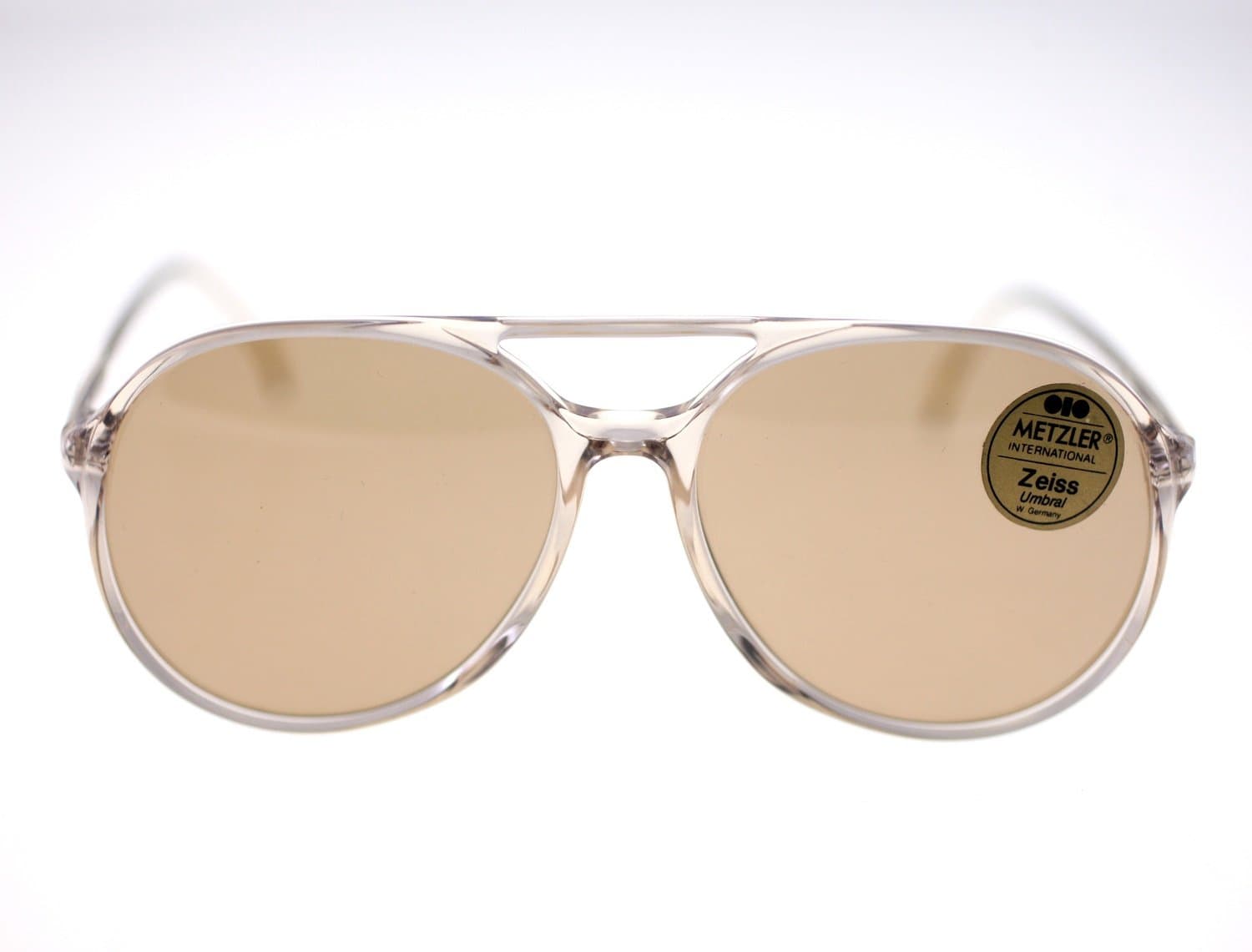 OIO Metzler 2090 606 unisex vintage pilot-style sunglasses with Zeiss lenses-NEW
