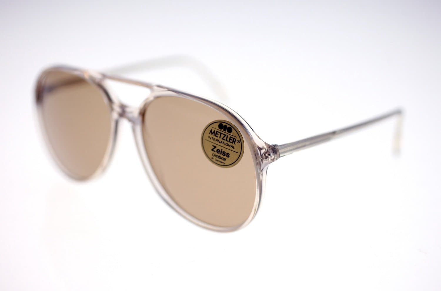 OIO Metzler 2090 606 unisex vintage pilot-style sunglasses with Zeiss lenses-NEW