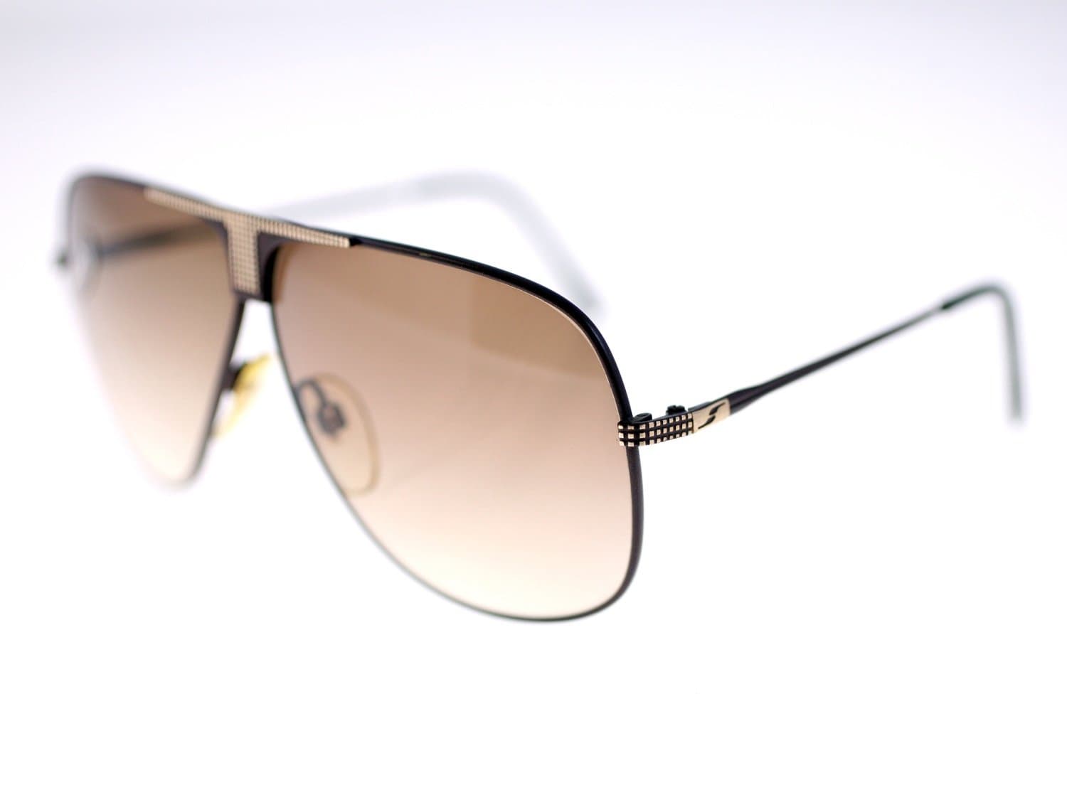 Safilo Sporting 113 311 vintage unisex pilot-style sunglasses-circa 1980s-32g