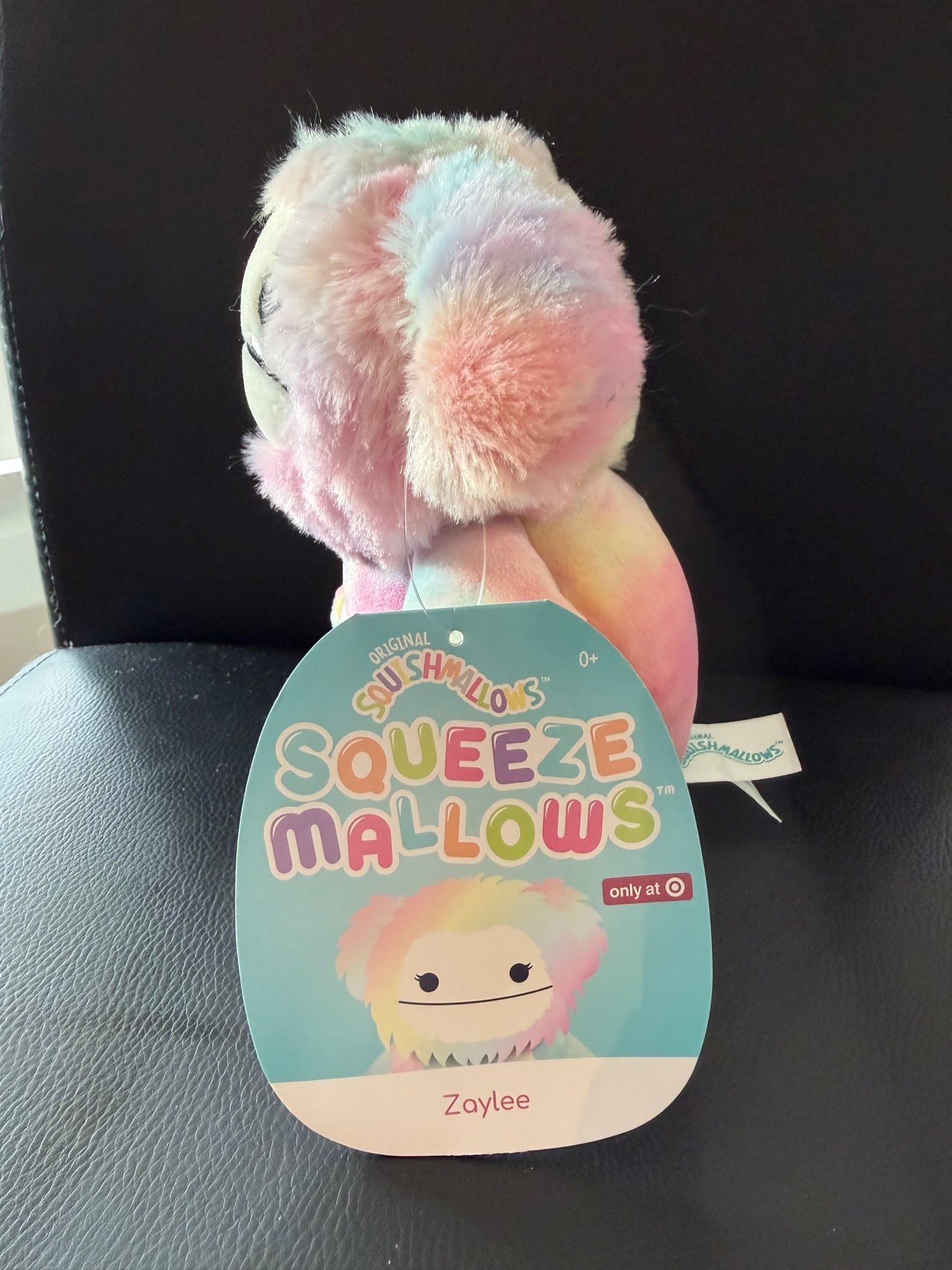 Squishmallows Squeeze Mallows Zaylee Rainbow Yeti Mjukdjur