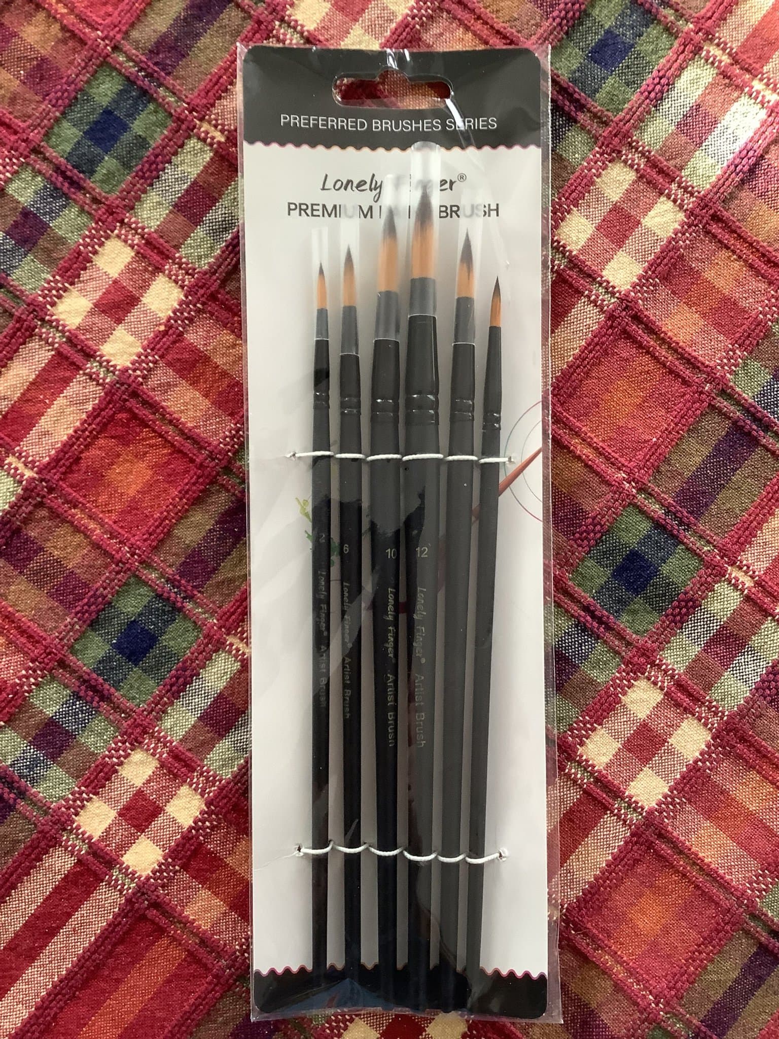 Penselset - 6 stycken