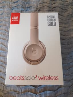 Beats by Dr. Dre Solo3 Wireless Gold komplett som ny i box