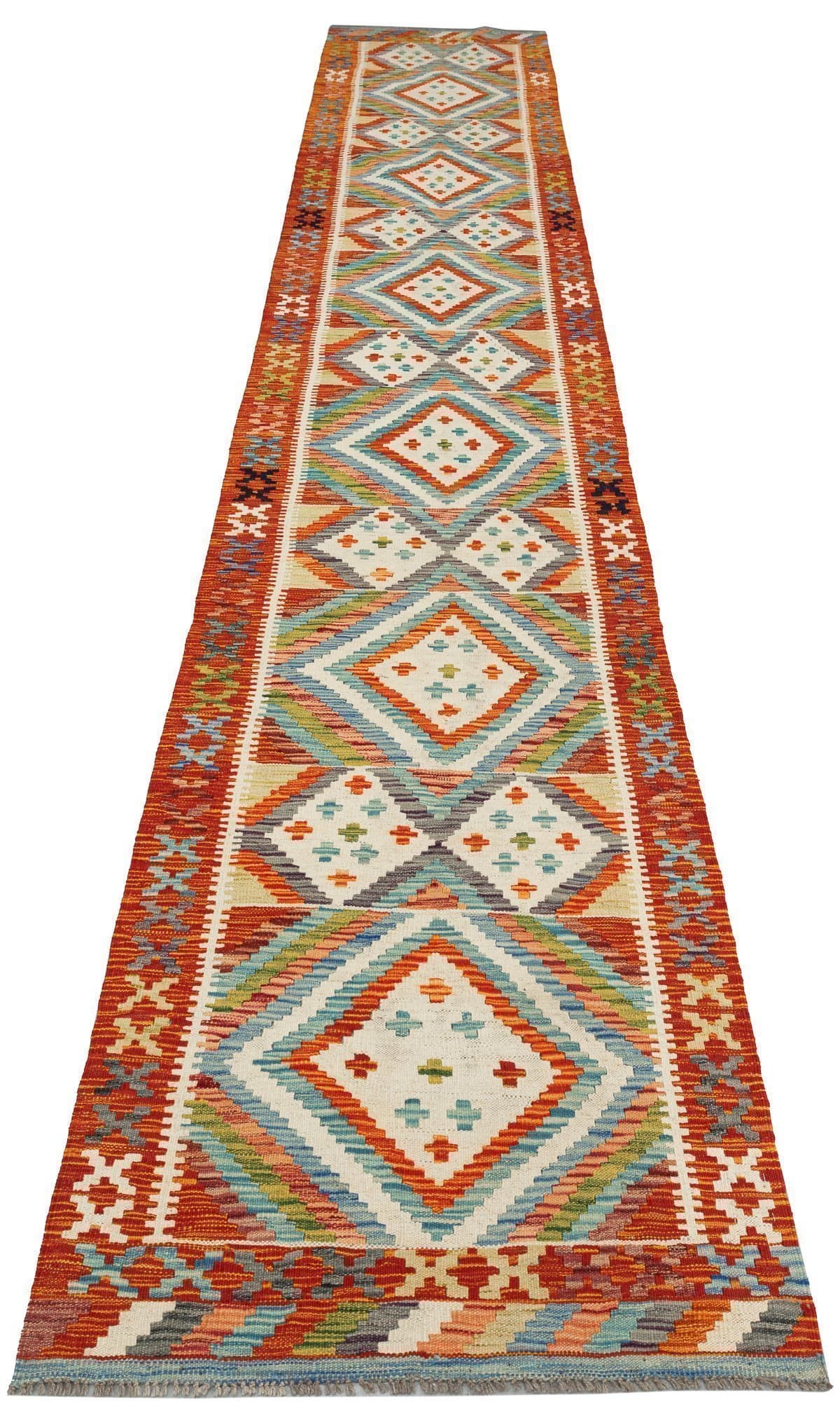 Klassisk Kelim, galleri model, ca 486x82 cm