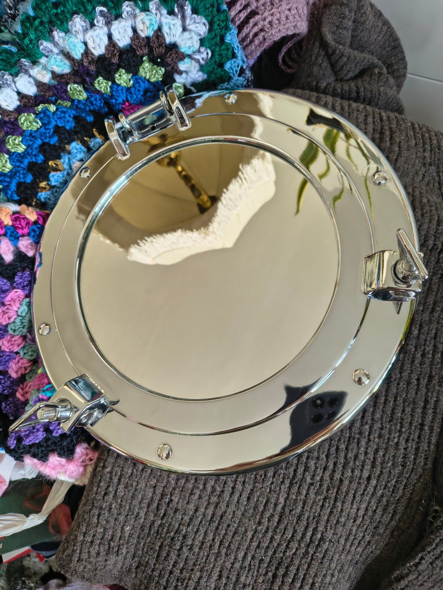 Spegel Ventil Krom (ej aluminium) - 30 cm