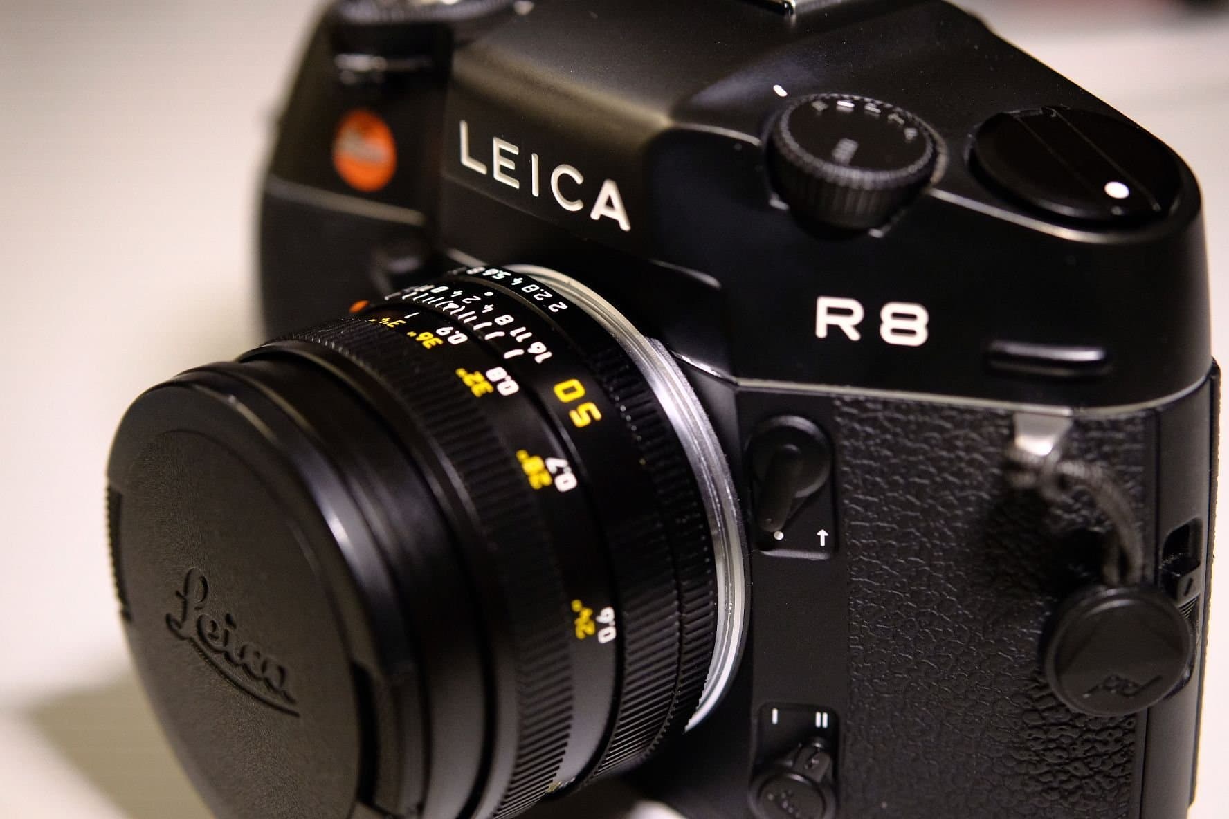 Leica R8 (guarantee) med Summicron-R 1:2/50 ROM