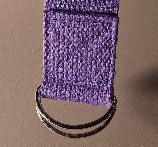 Yogaband 180 cm (mörk rosa), Yogabälte, Yoga strap, Fitnessband