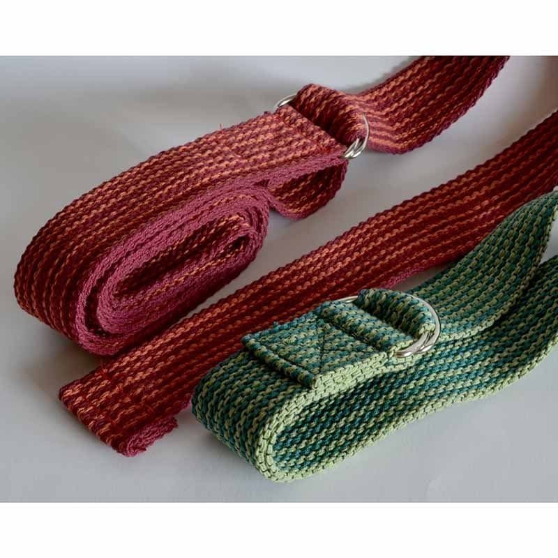 Exklusivt yogaband från Göteborgs Remfabrik (Pupur), Yoga strap, Fitnessband,