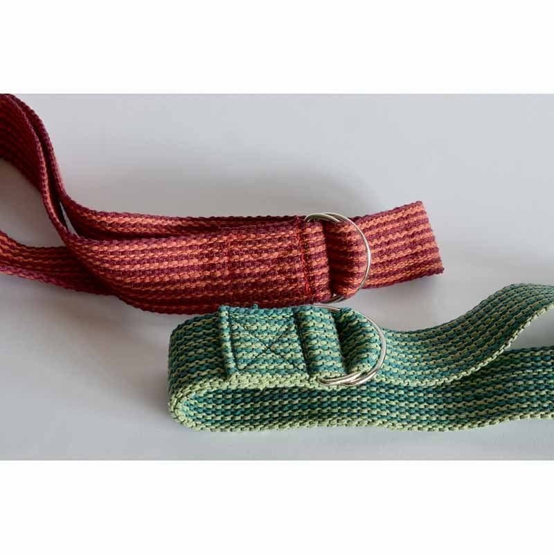 Exklusivt yogaband från Göteborgs Remfabrik (Pupur), Yoga strap, Fitnessband,