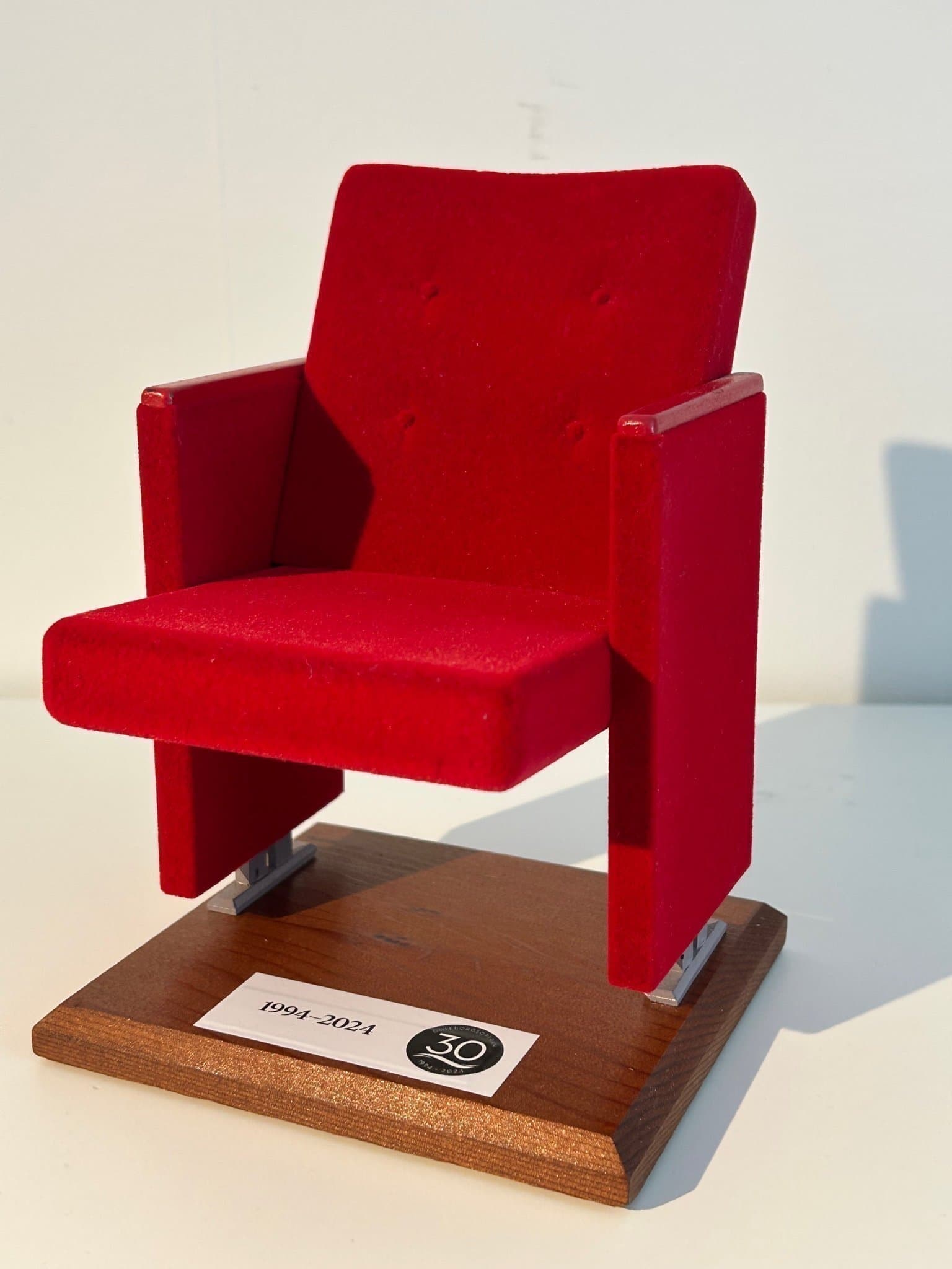 Miniatyrfåtölj Göteborgsoperan Jubileumsutgåva