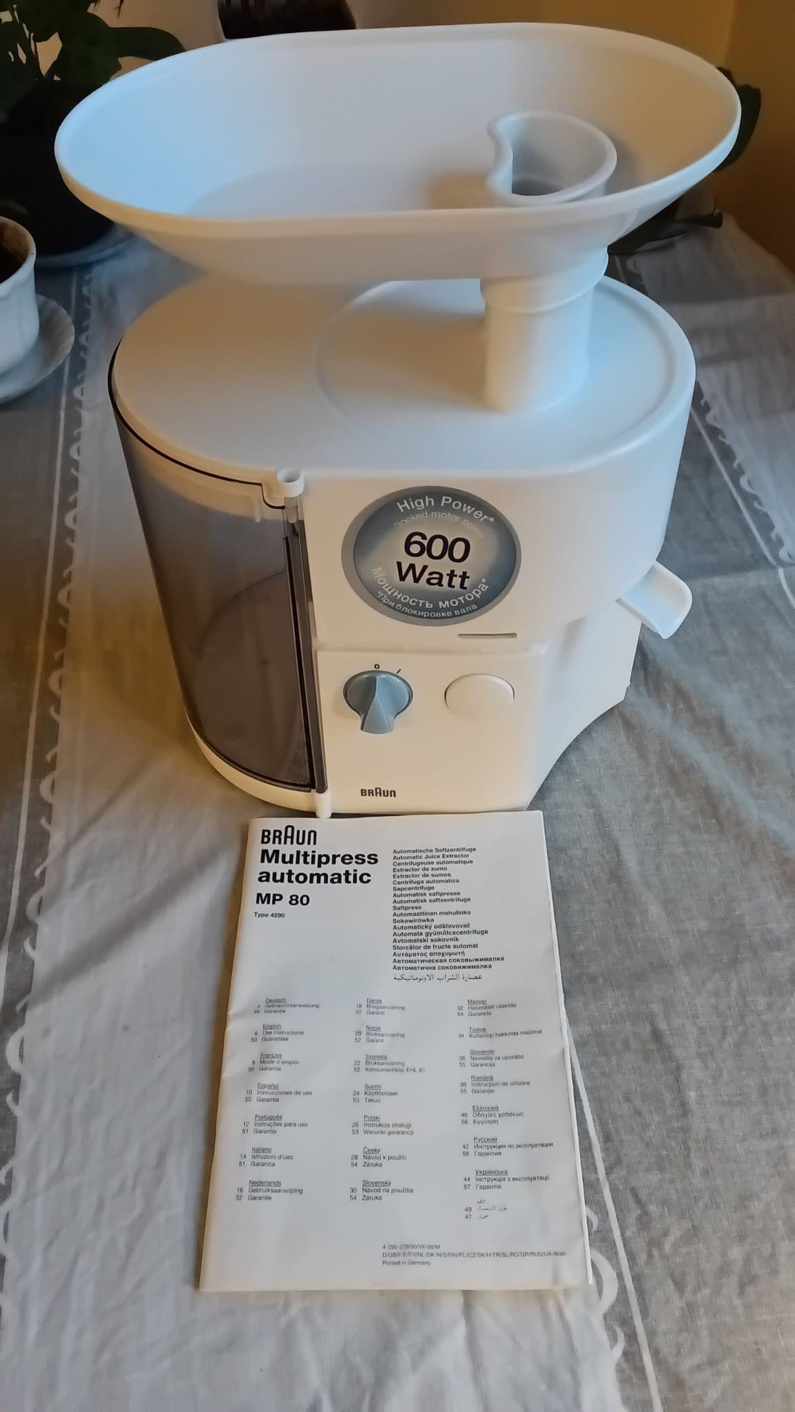 Braun Multipress Automatic MP 80