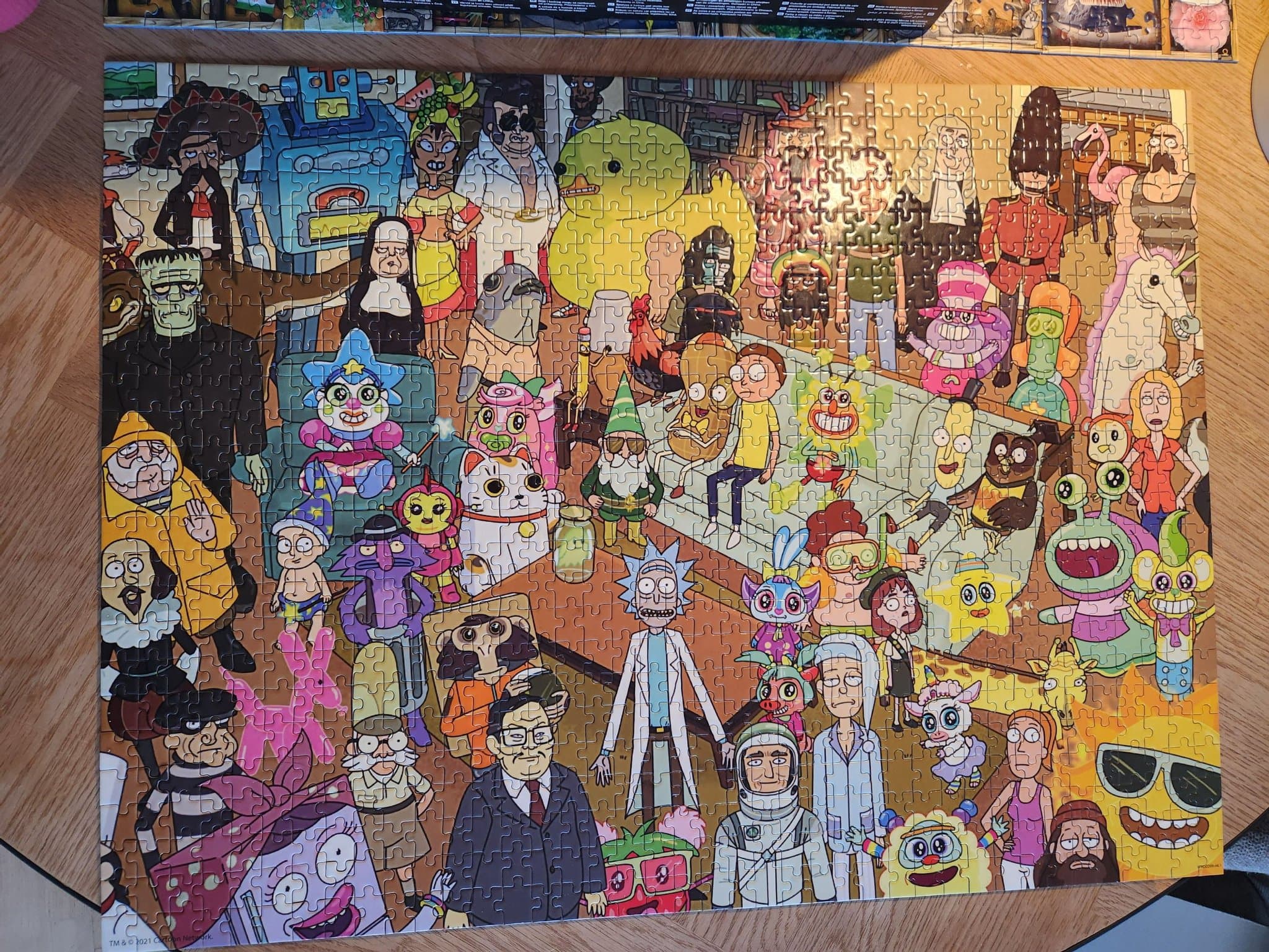 Rick and Morty pussel