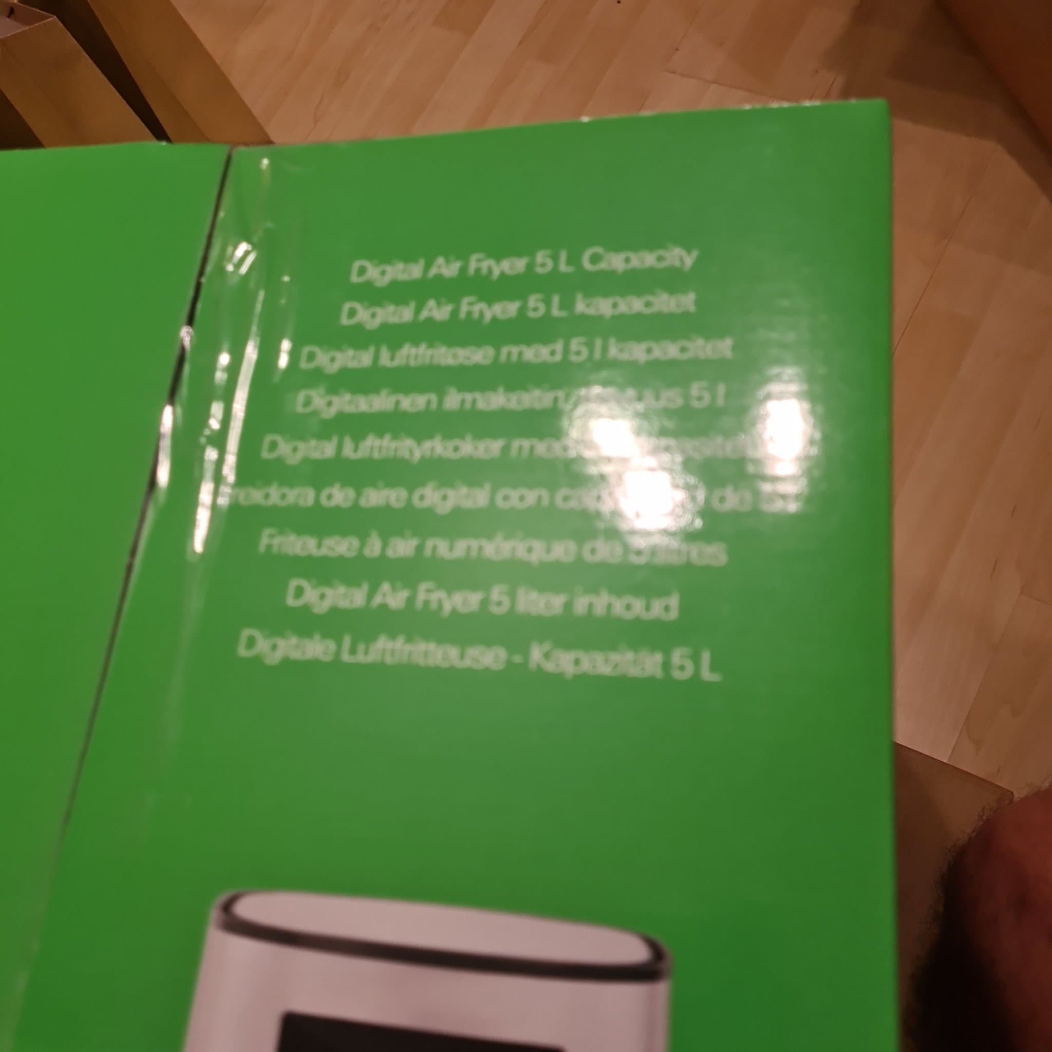 Hamilton Beach Digital Air Fryer 5L ( butikpris 1640kr)