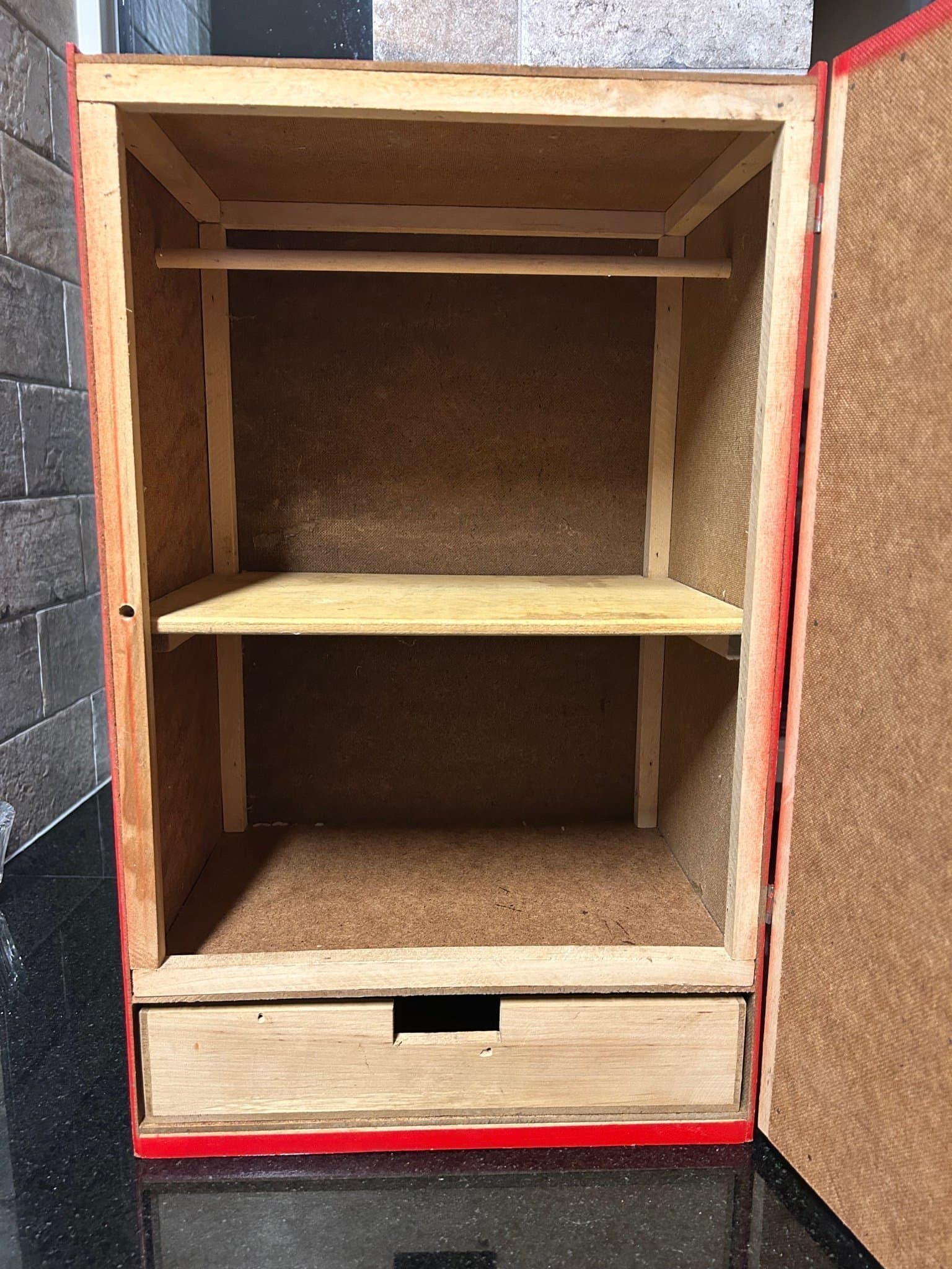 Brio - BRIO - Dockgarderob- leksaker- vintage- dockskåp - förvaring- Julklapp