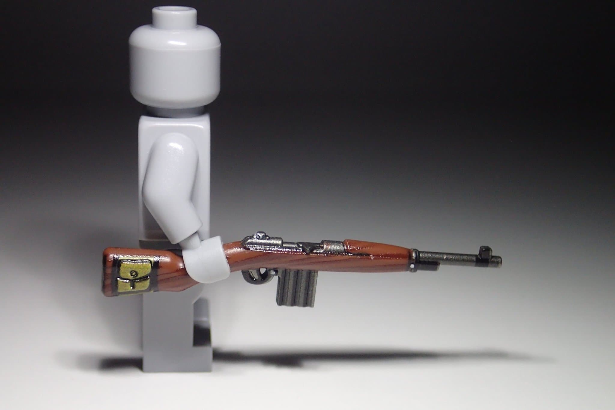 Lee Bricks minifigurvapen - M1 Carbine med detaljerat tryck