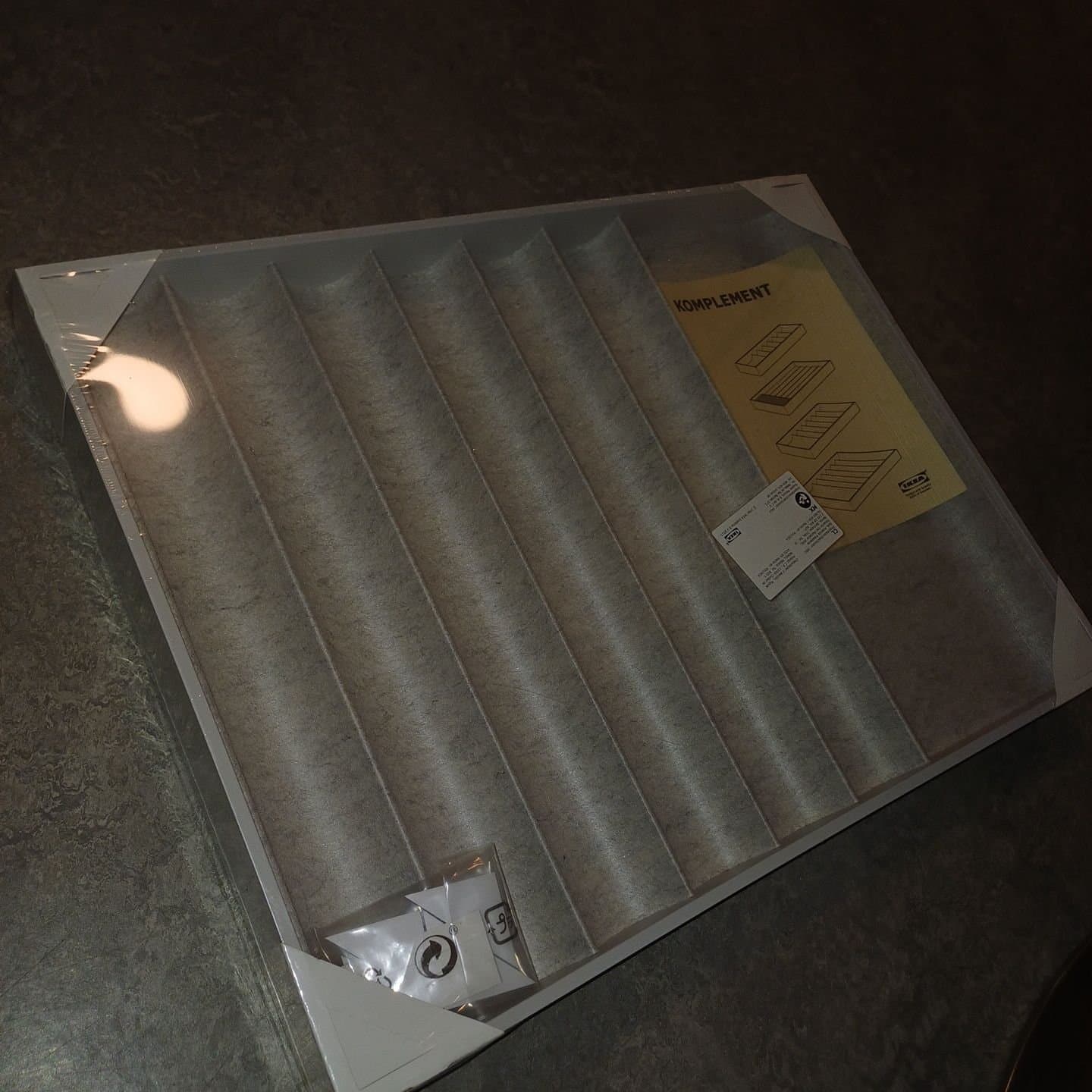 IKEA Komplement insats för Utdragbar hyllplan "Äldre modell"