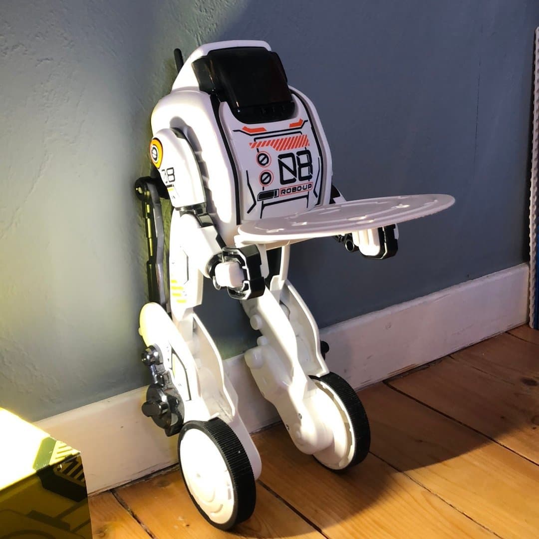 Silverlit Robo-Up Robot med fjärrkontroll + tillbehör