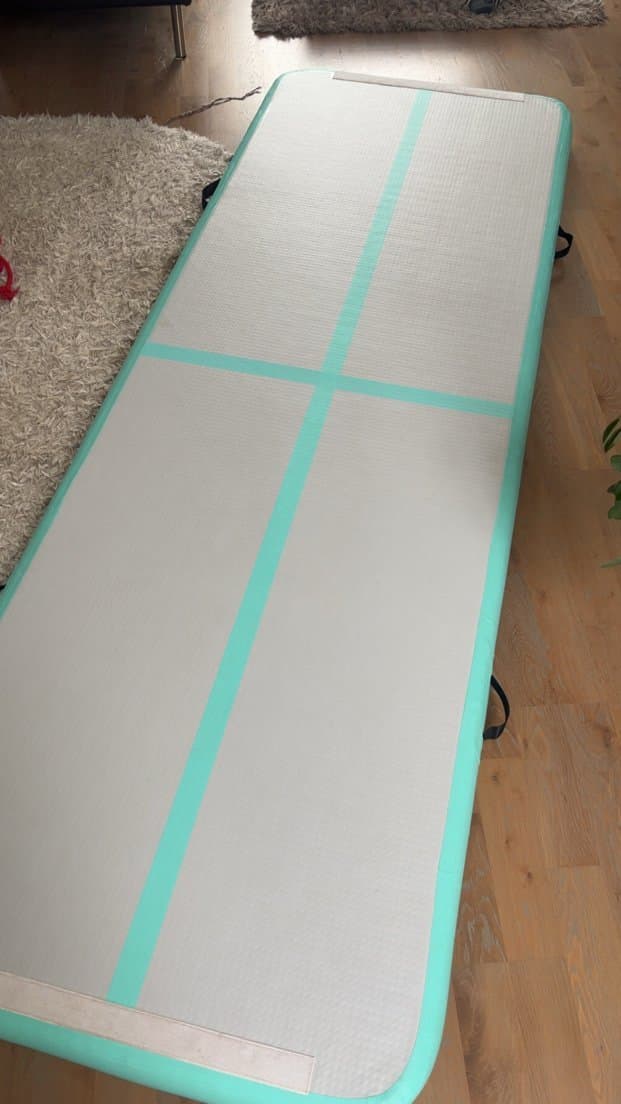 Airtrack med pump och reparationskit